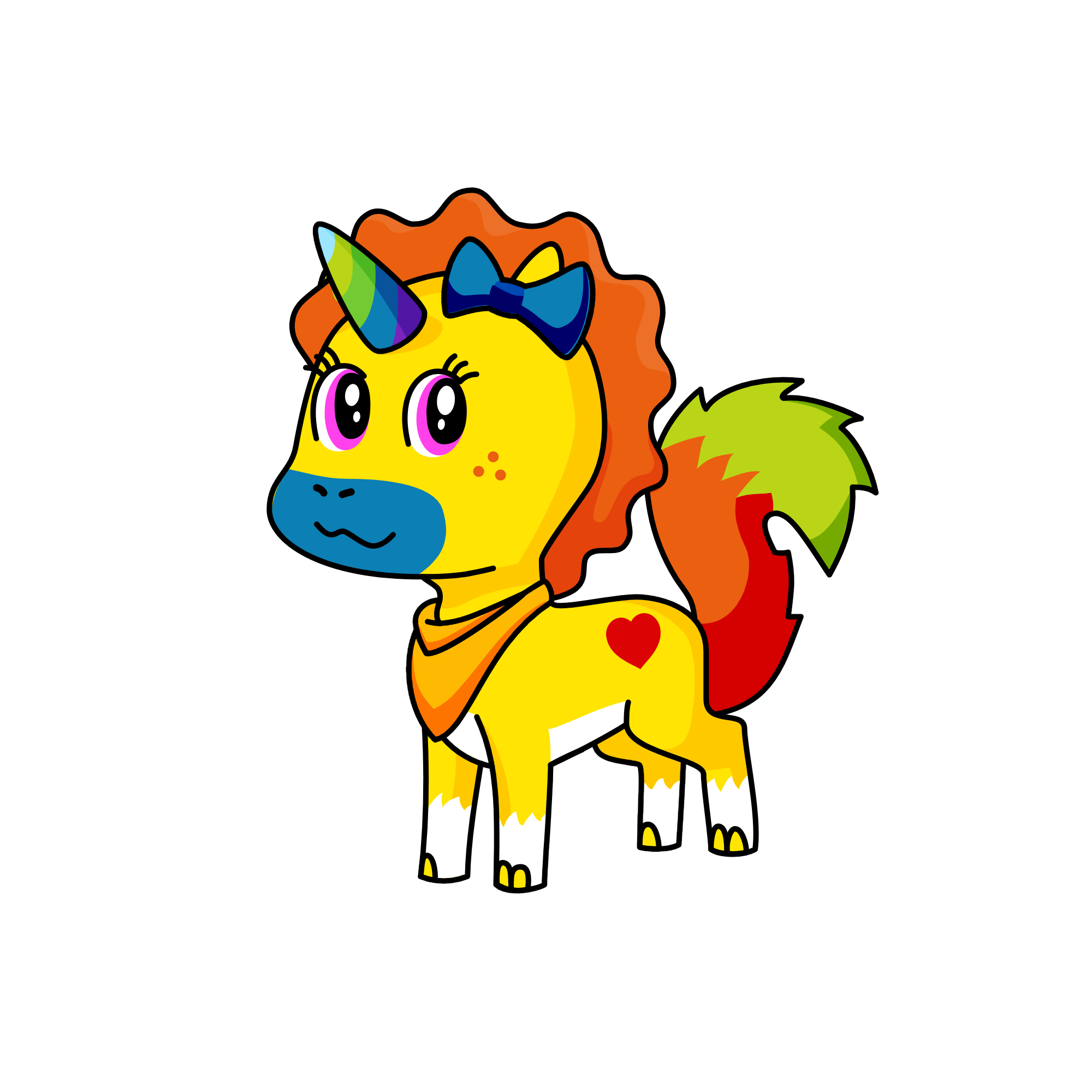 mamy, the unicorn