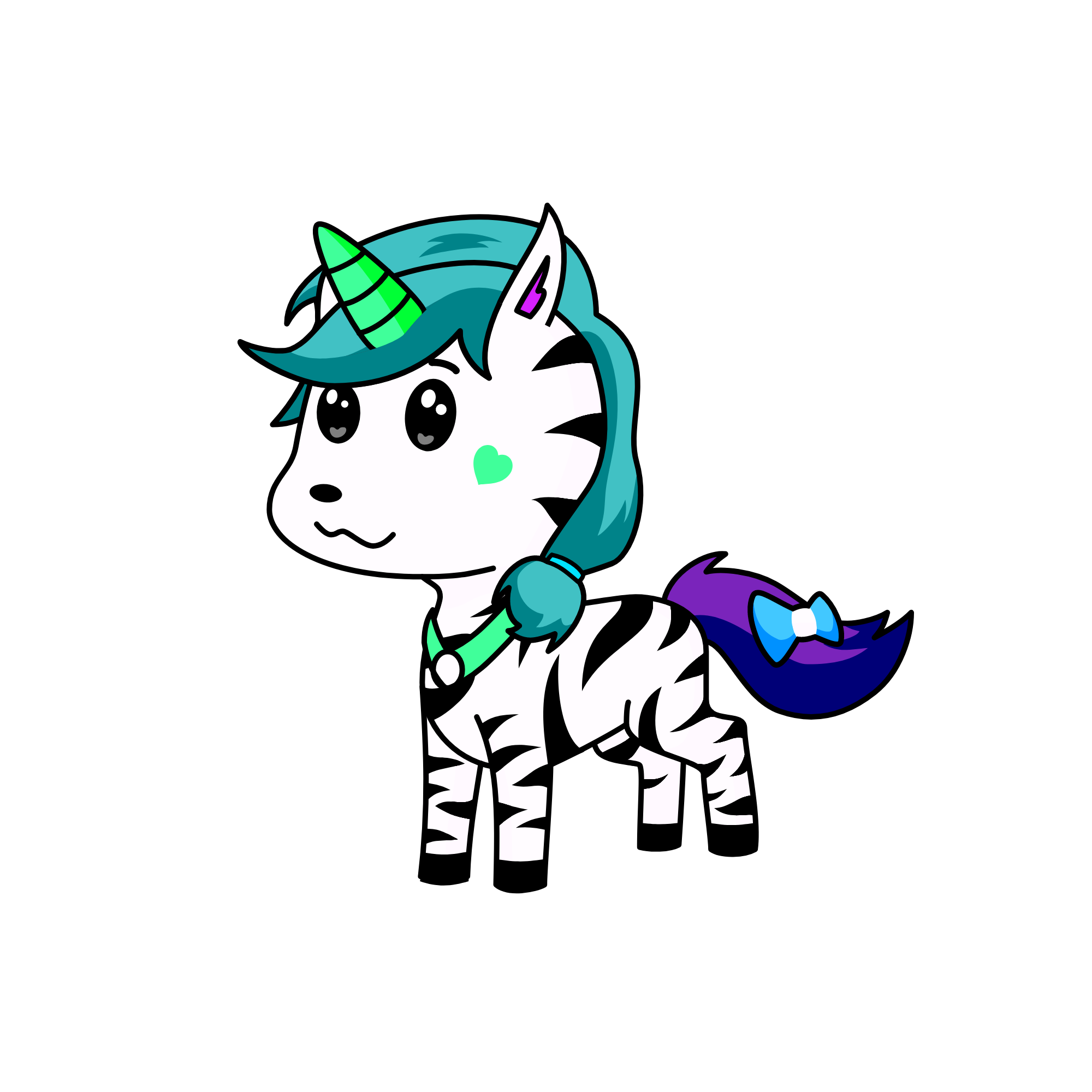 MOLY UWU, the unicorn