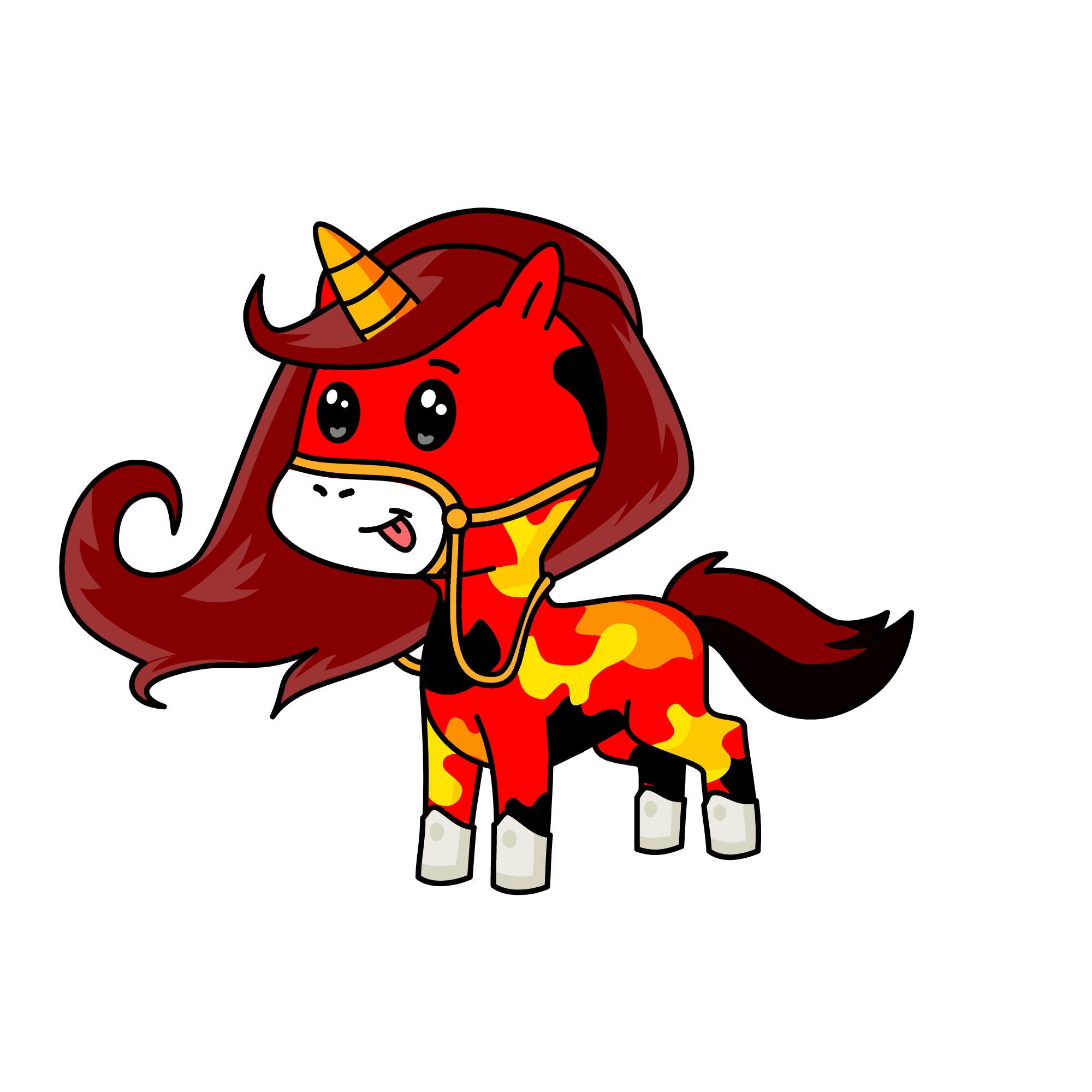 DEERRYY, the unicorn