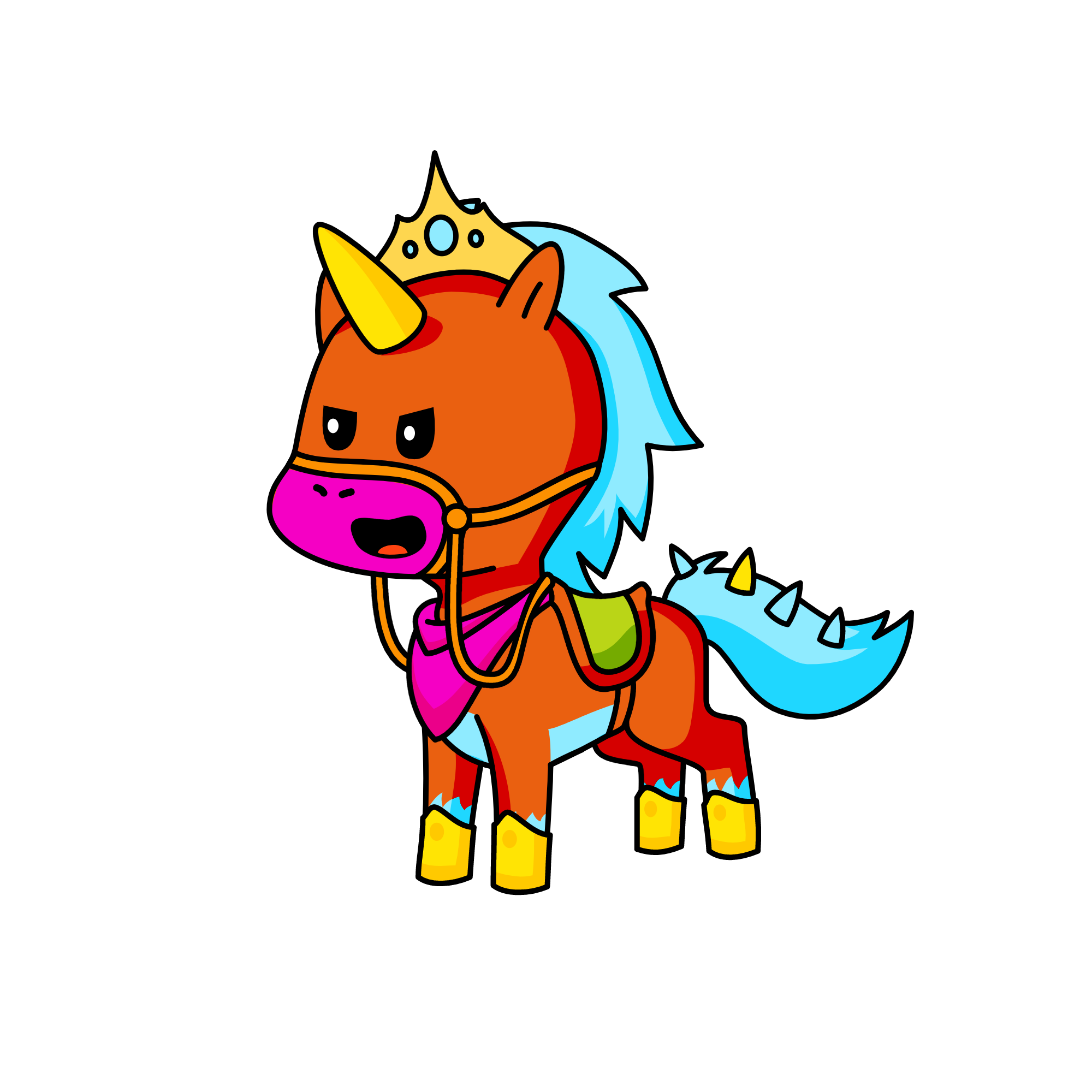 Miny-lion younicorn, the unicorn