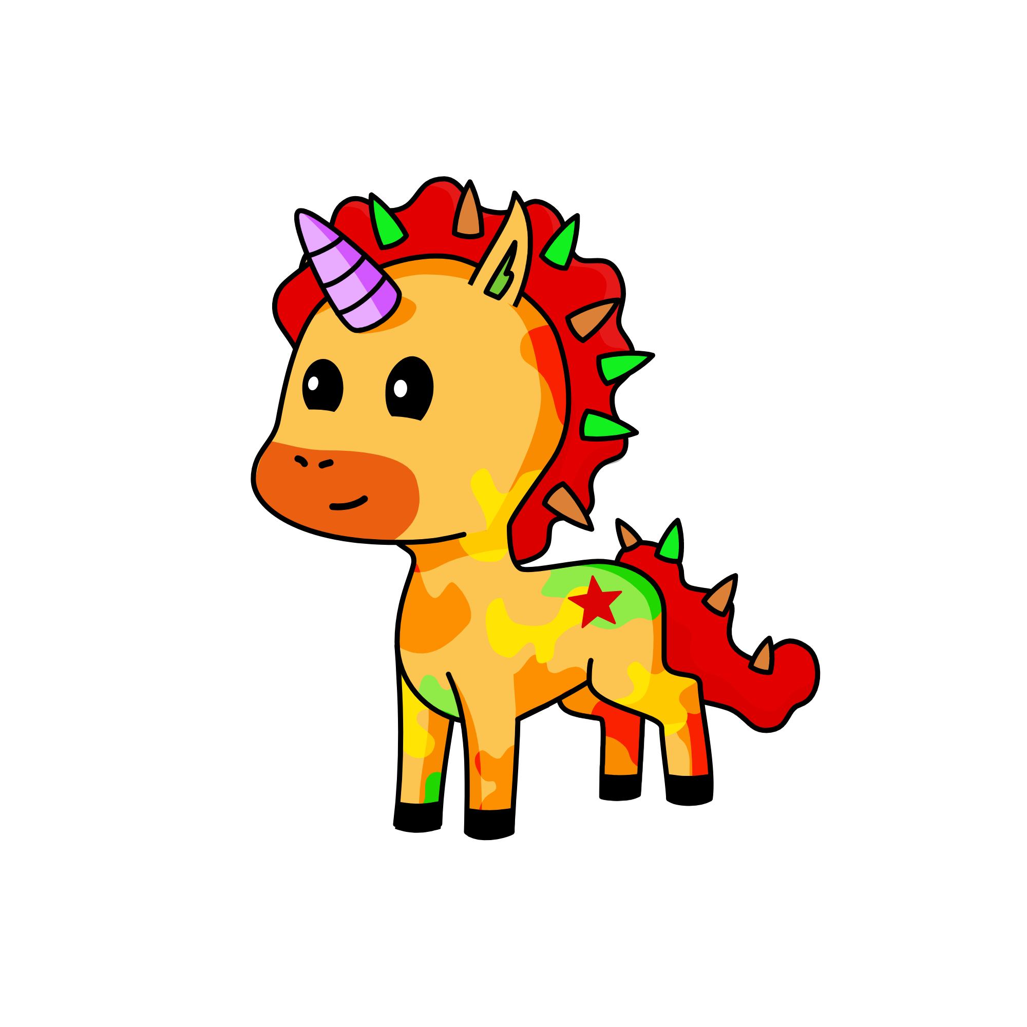Celia, the unicorn