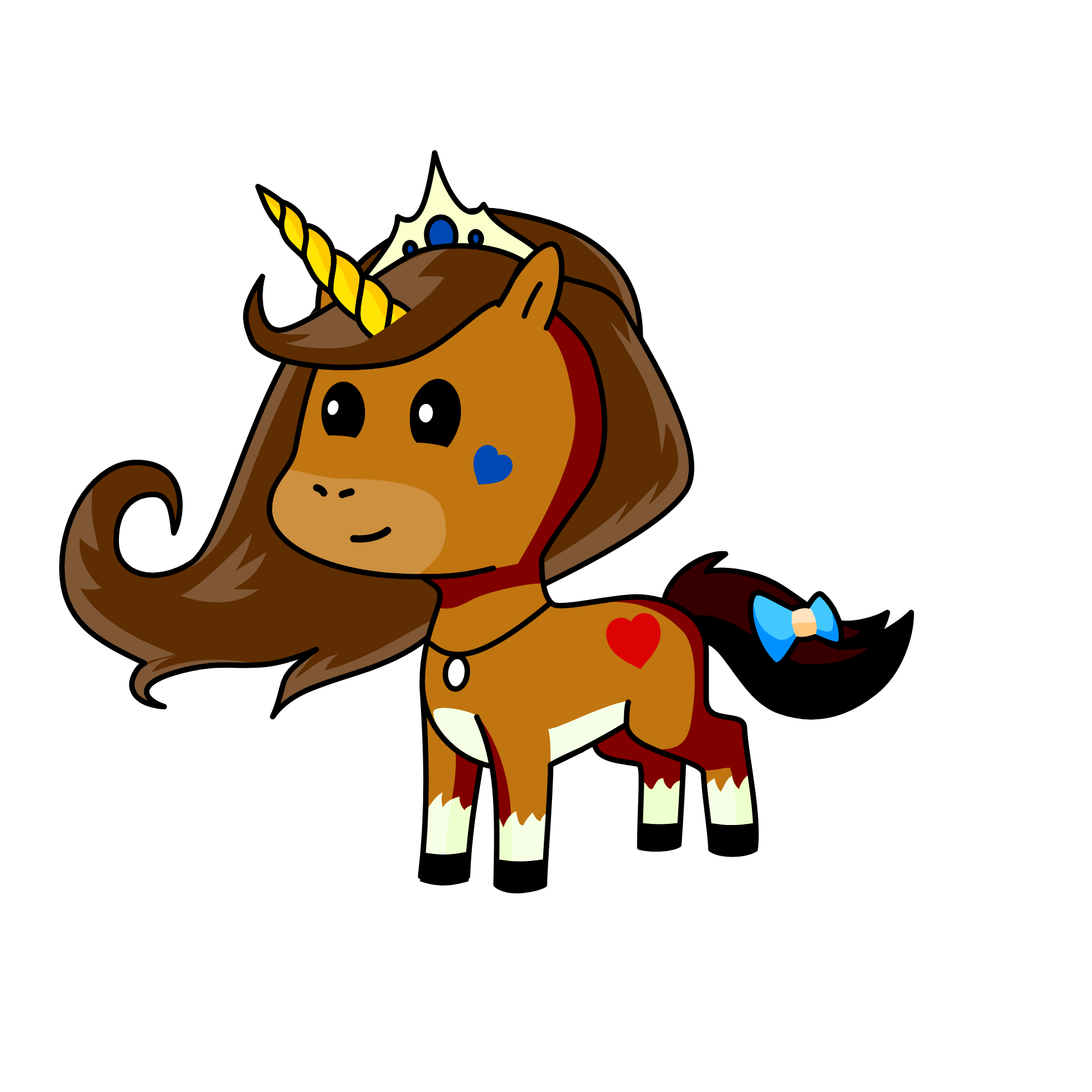 Athena, the unicorn
