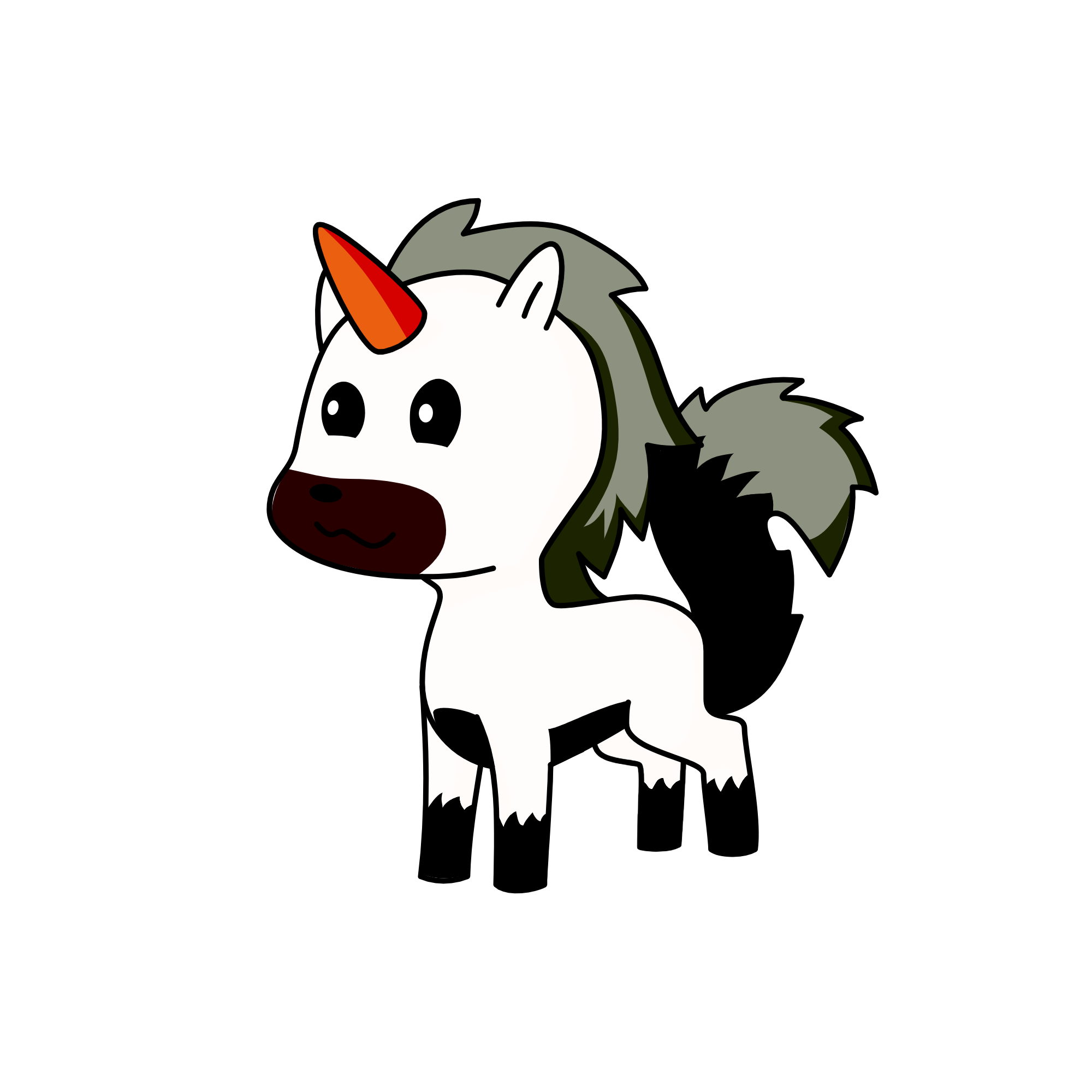 the Arctic fox, the unicorn