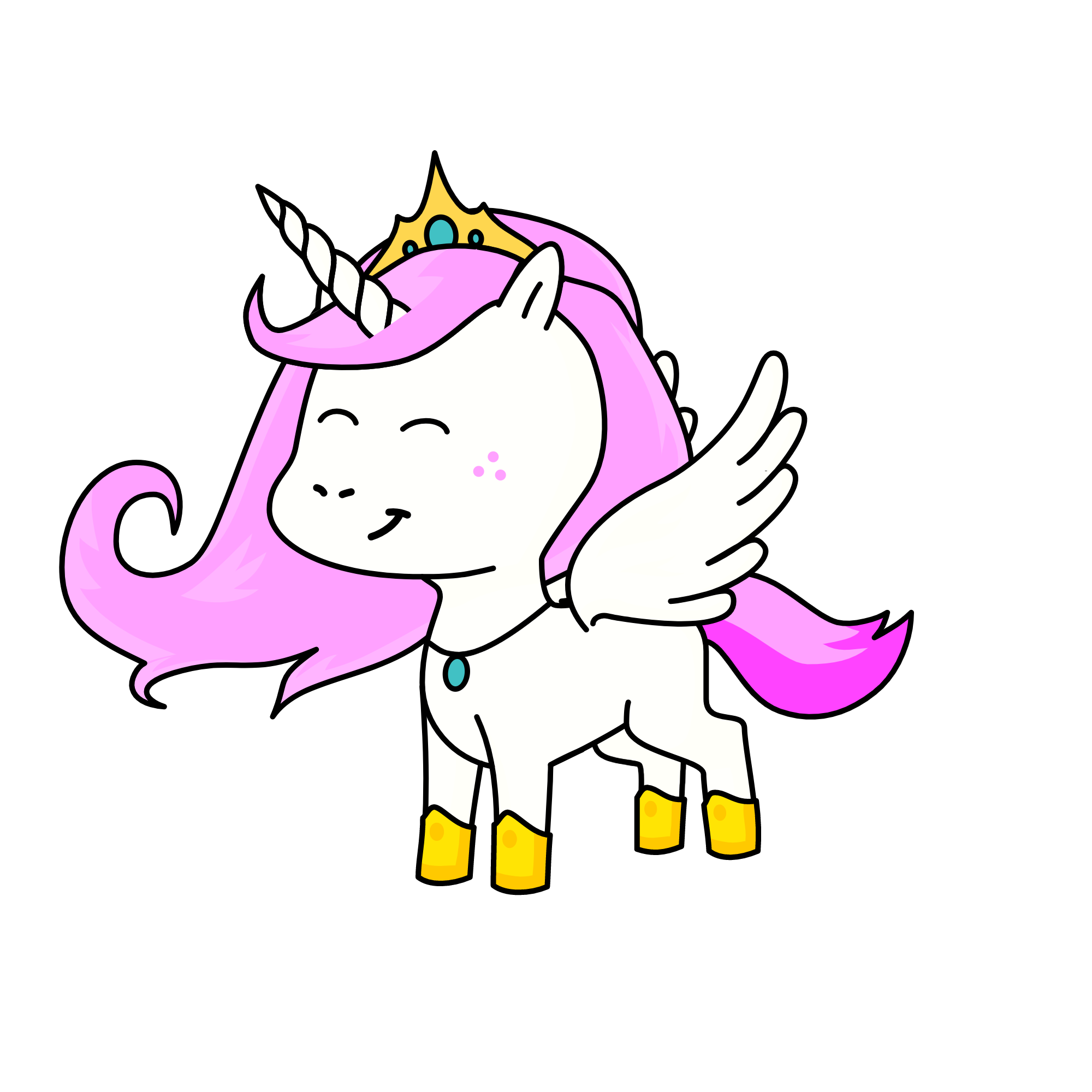 Princess adorbalina, the unicorn