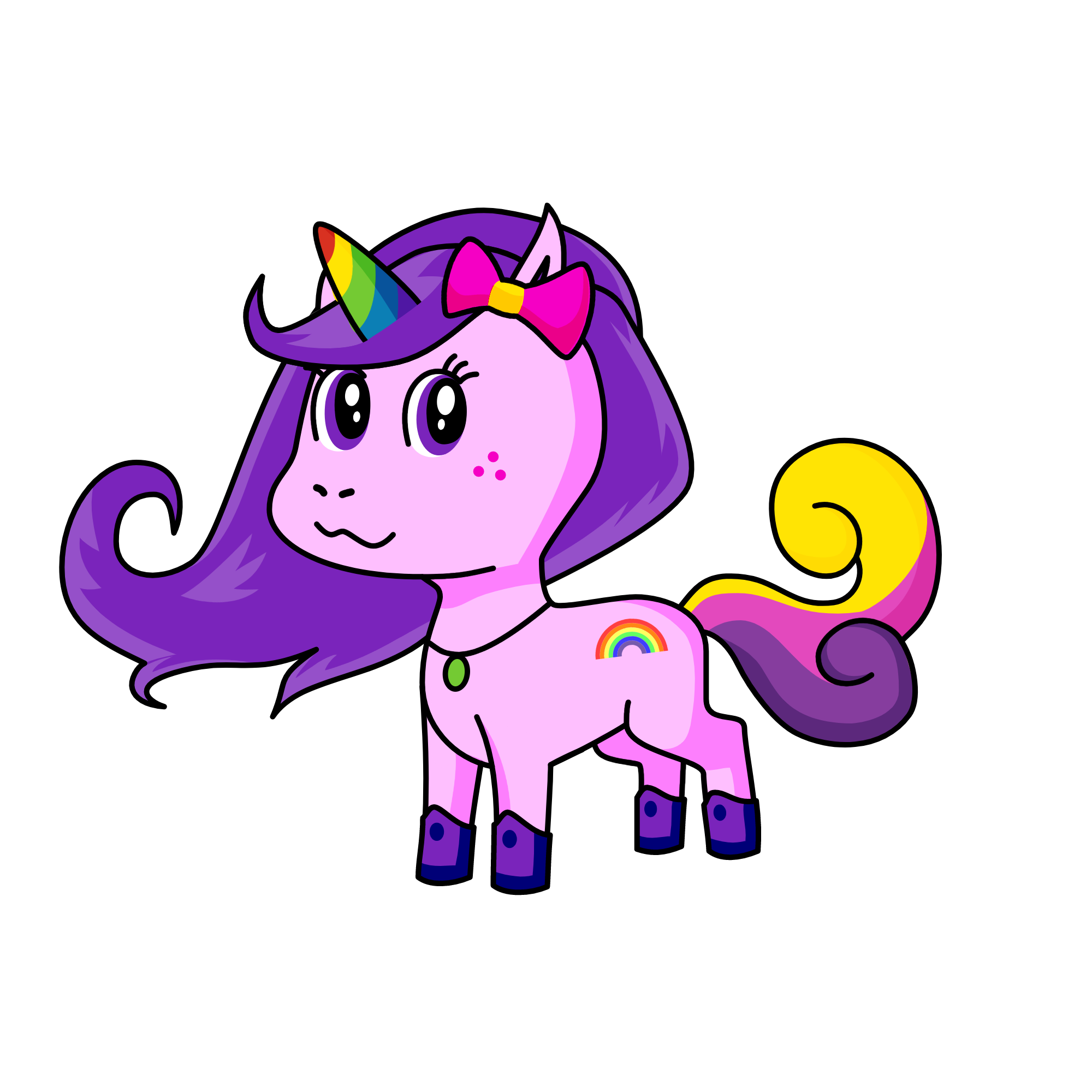 Magic, the unicorn