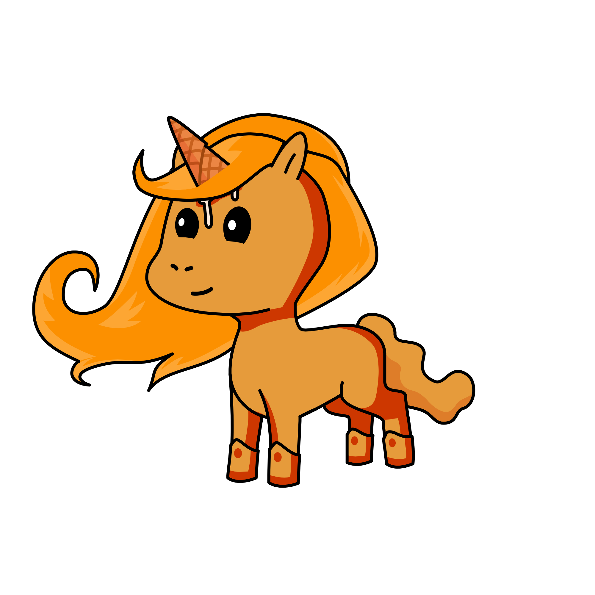 🍪, the unicorn