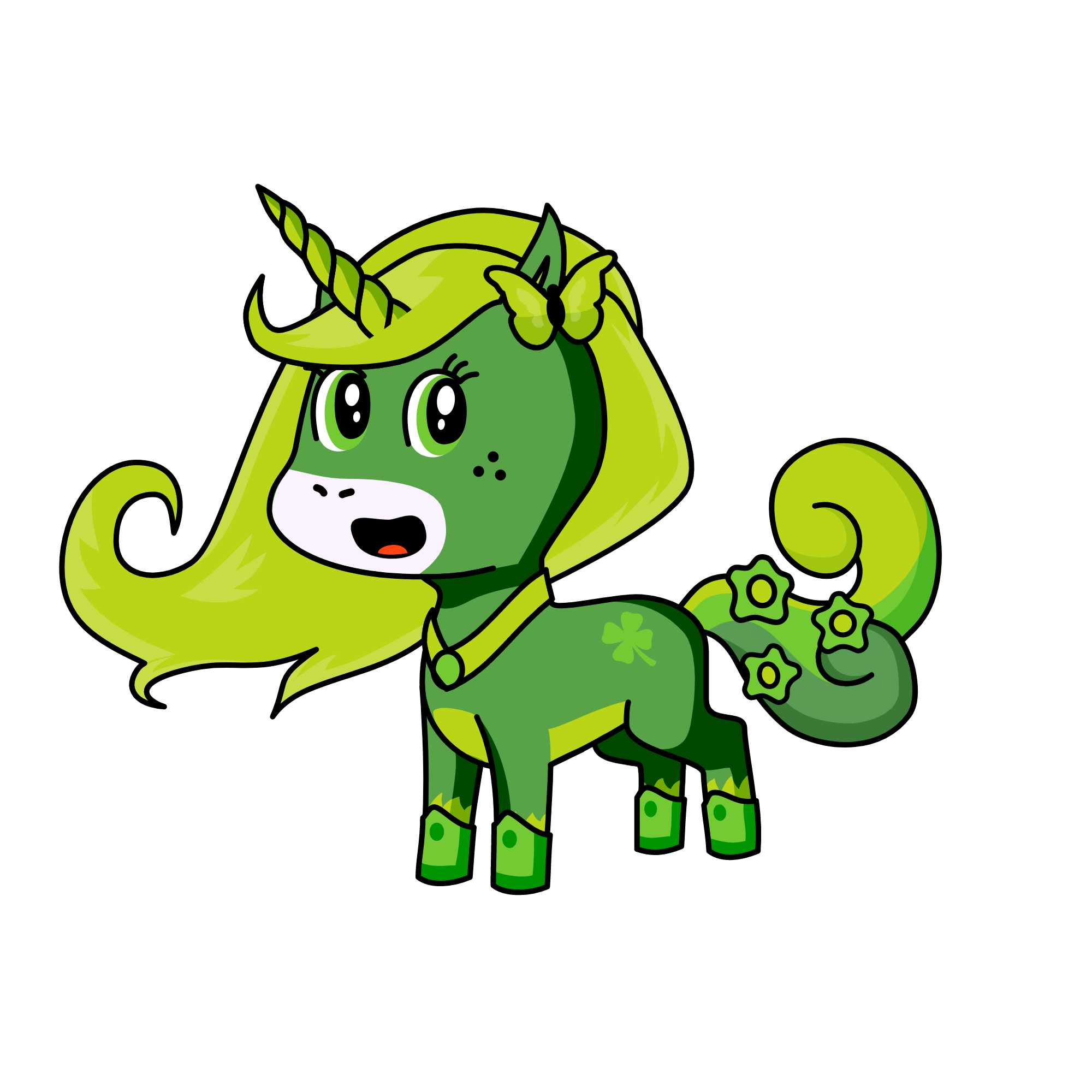 princesess Cosin, the unicorn