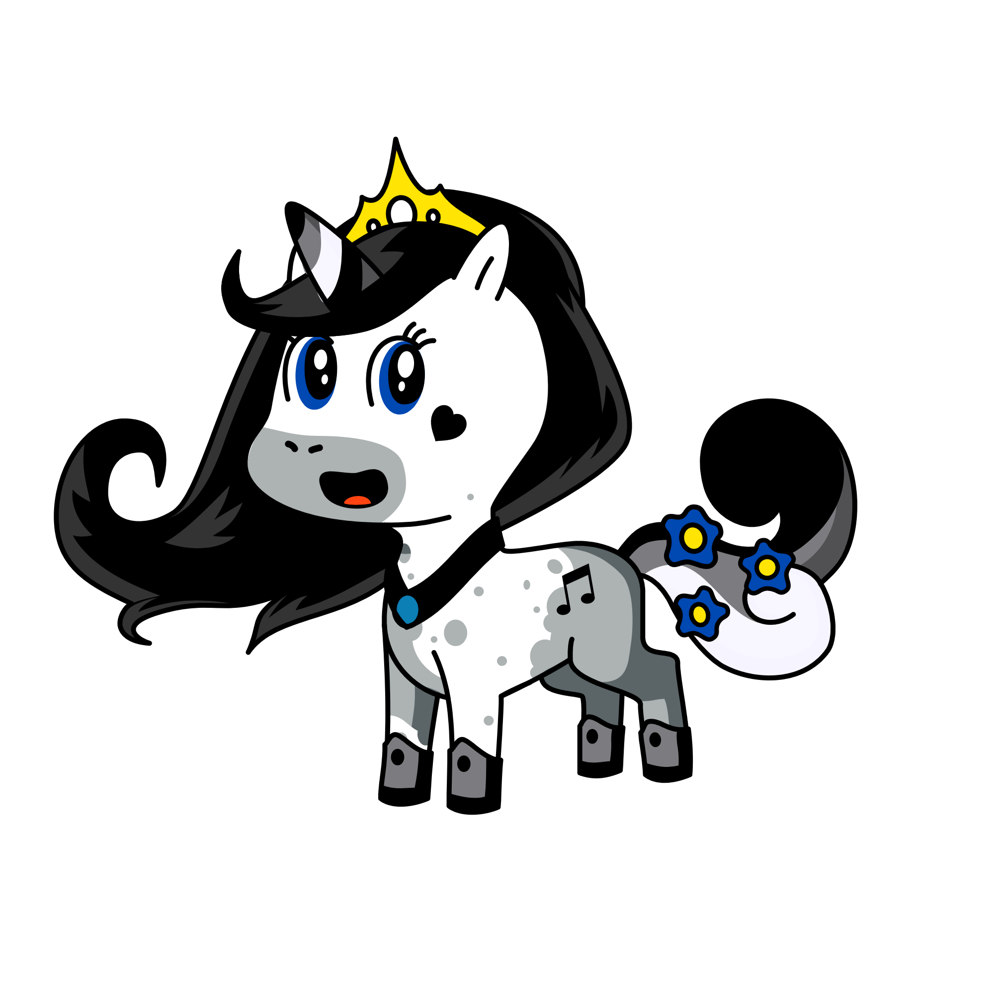Me if I were a unicorn, the unicorn