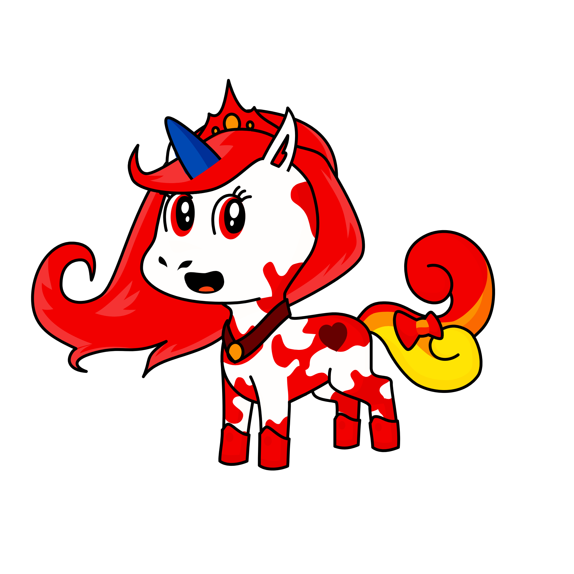 Dash, the unicorn