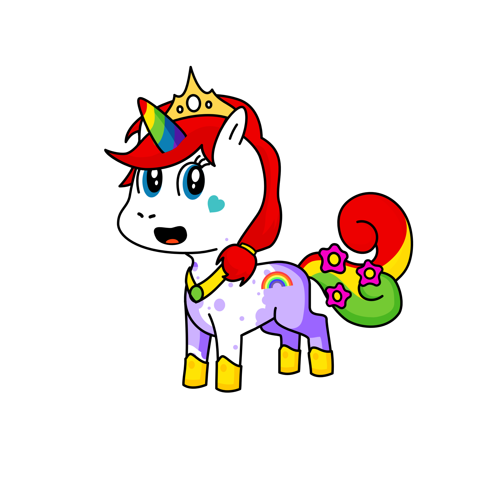 Celest, the unicorn
