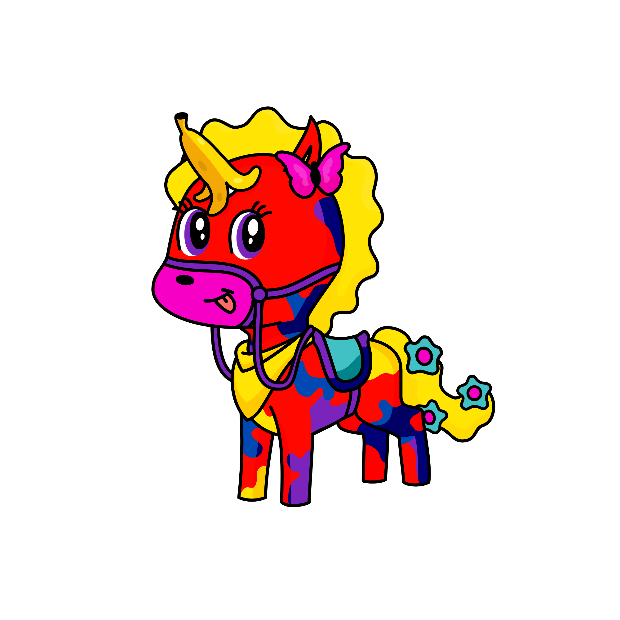 Frutaca, the unicorn