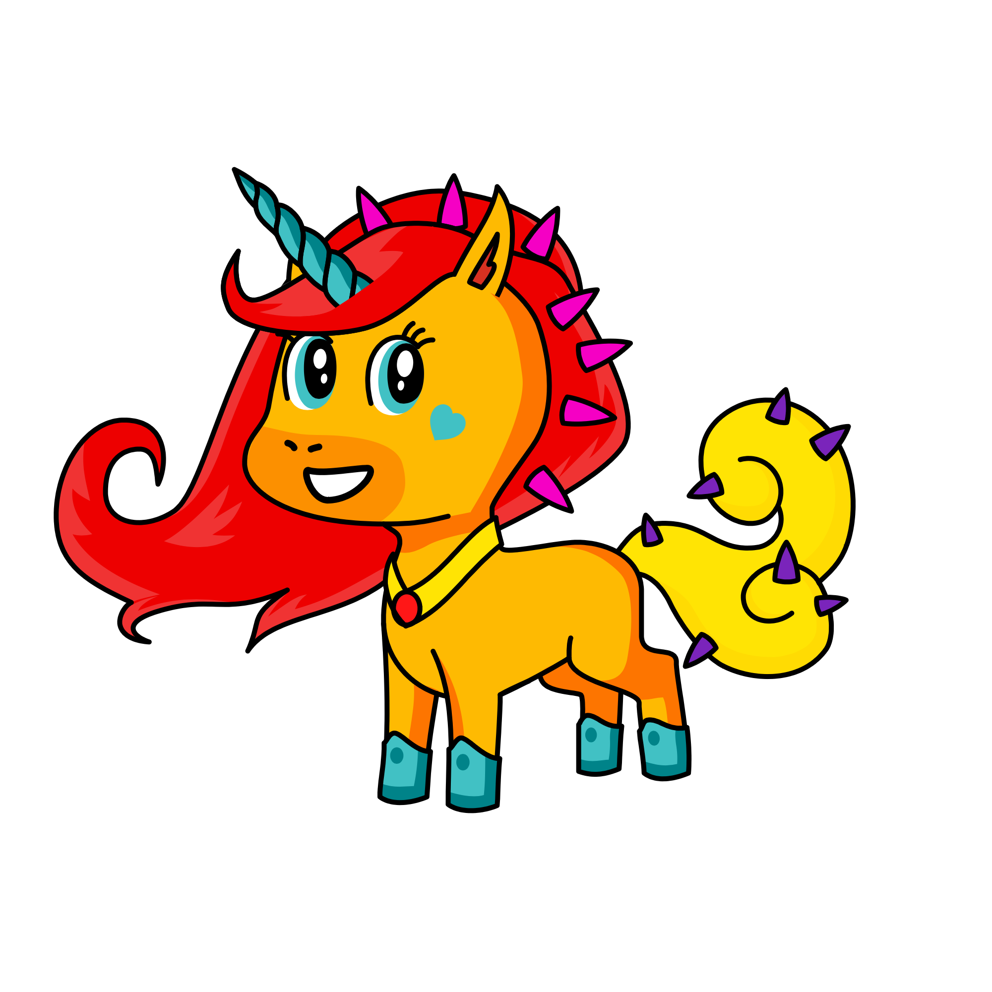 Applebloom, the unicorn