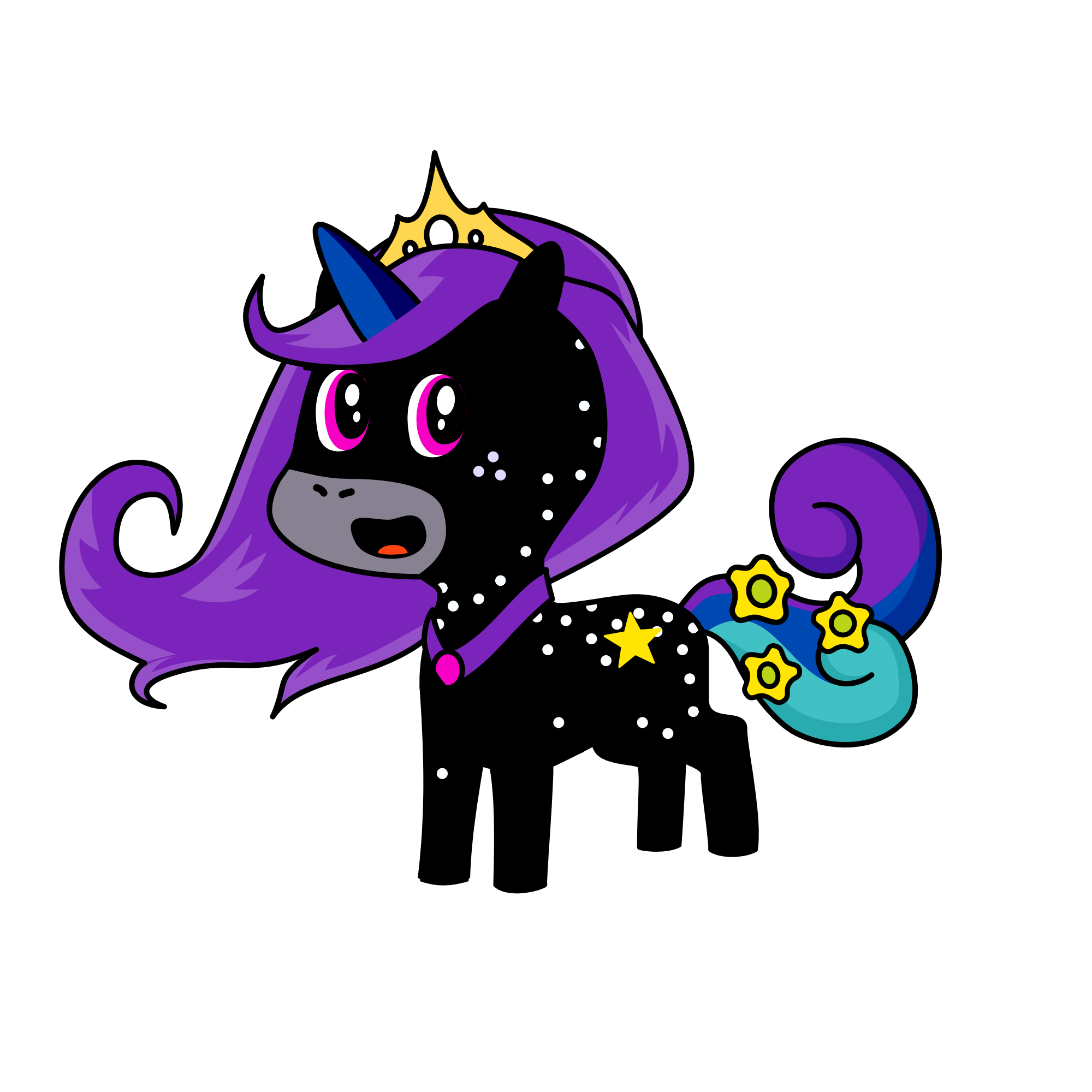 Nightmare, the unicorn