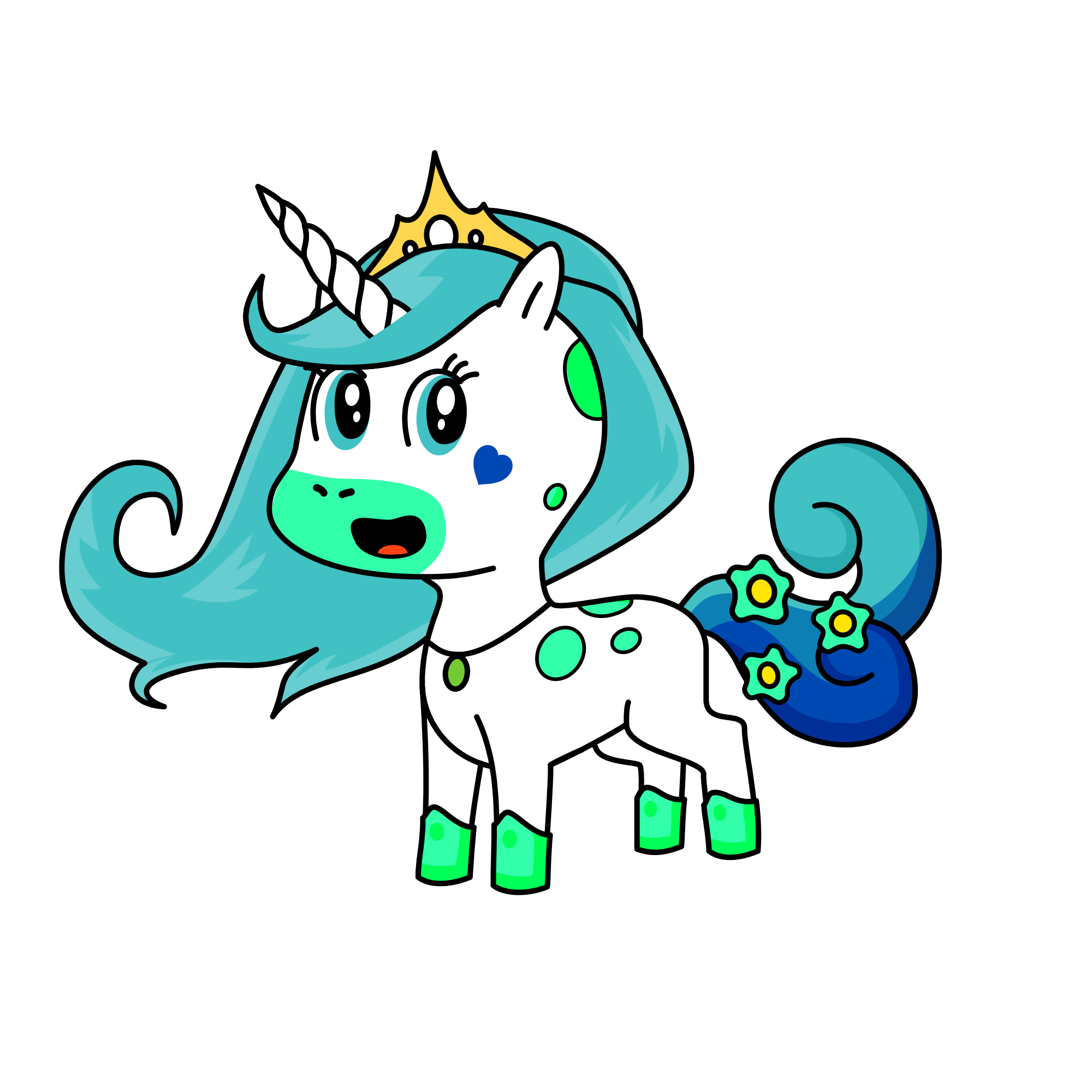Jackie, the unicorn