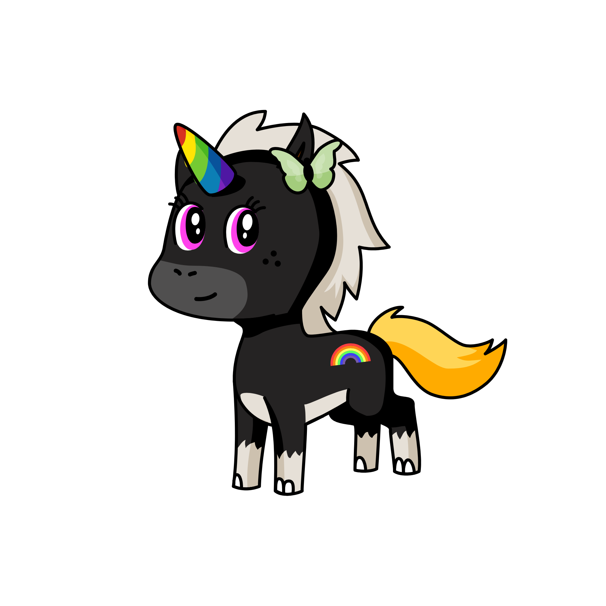 Lilac, the unicorn