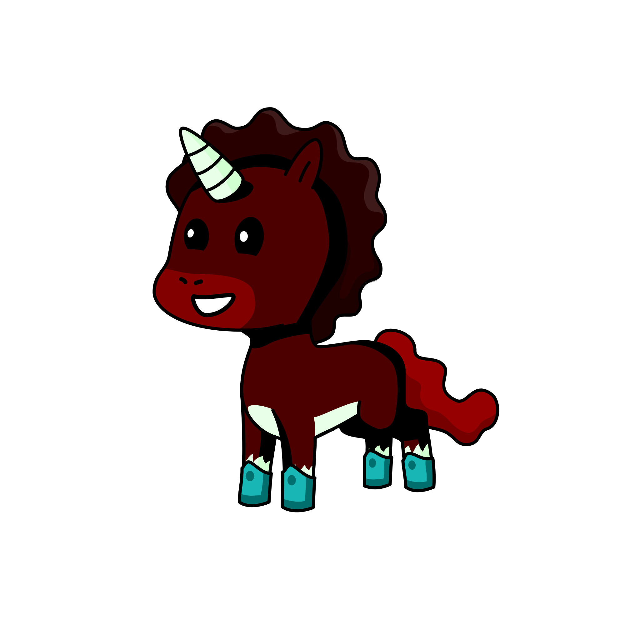 Chocolate, the unicorn