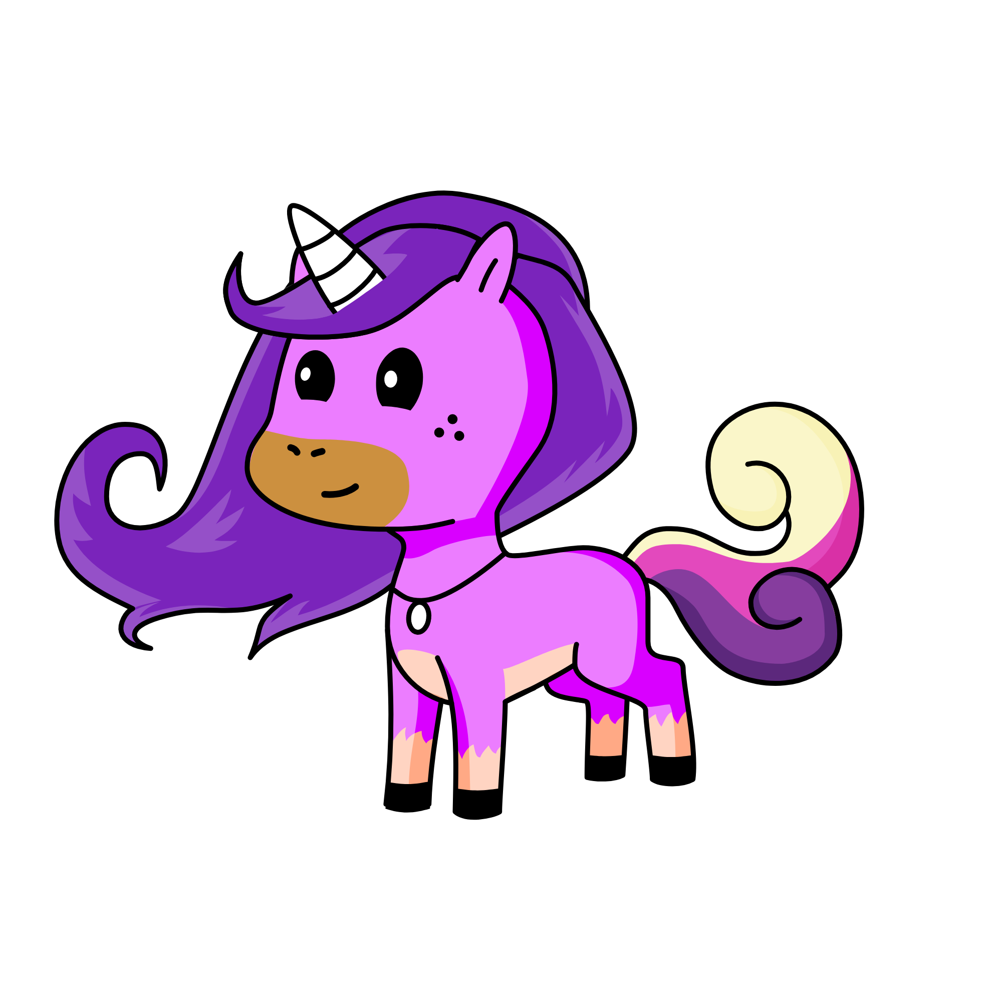 smiles, the unicorn