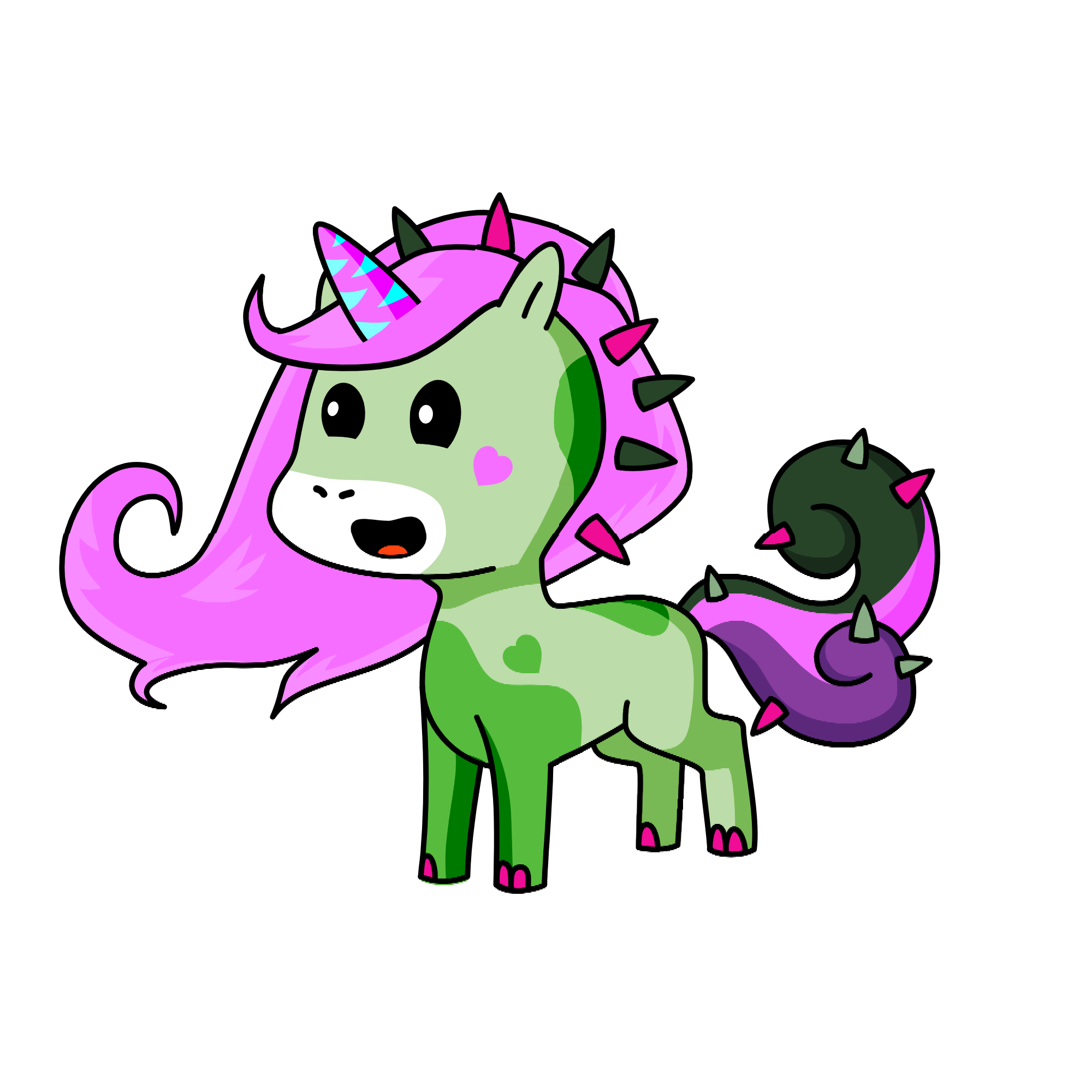 Rain, the unicorn