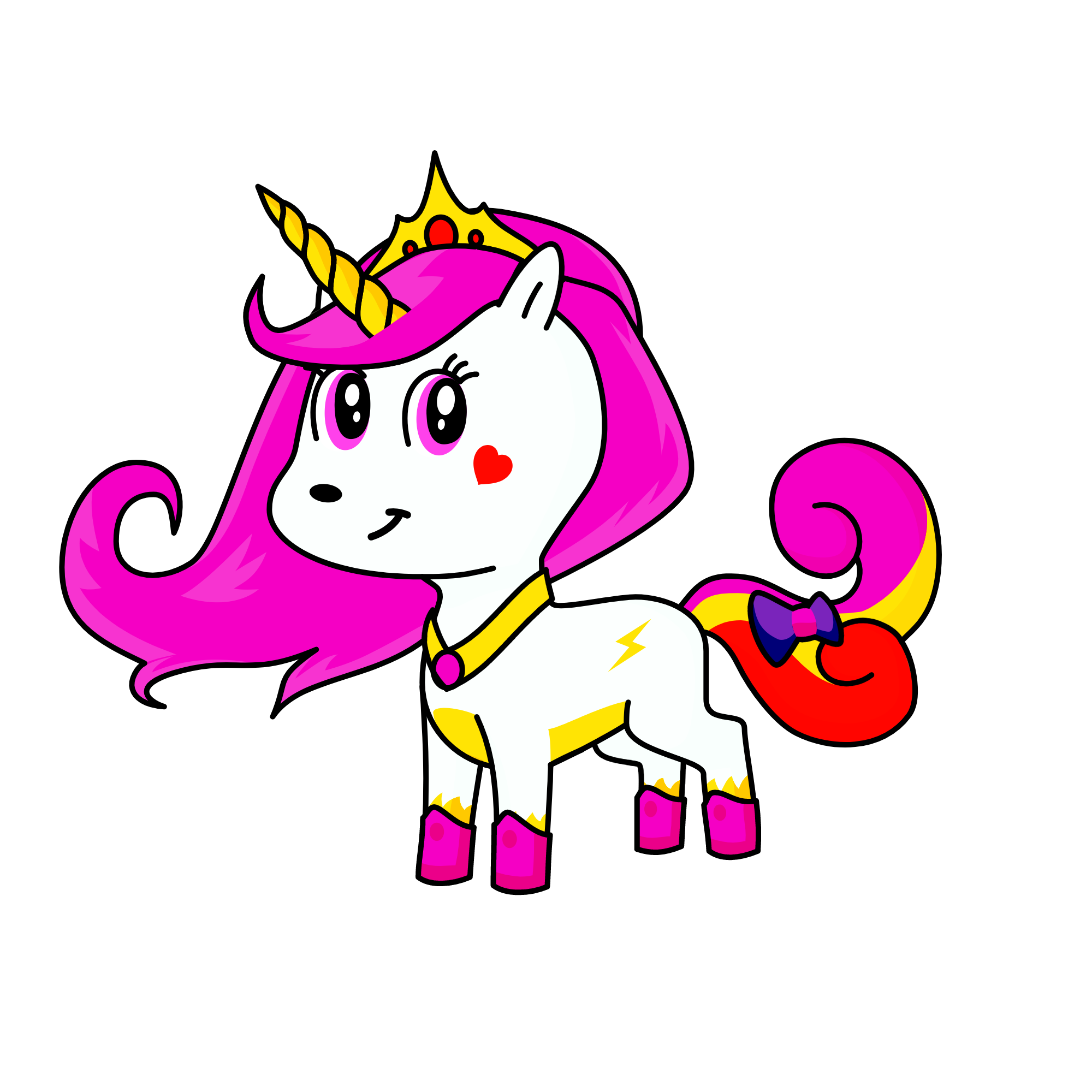 Unica, the unicorn