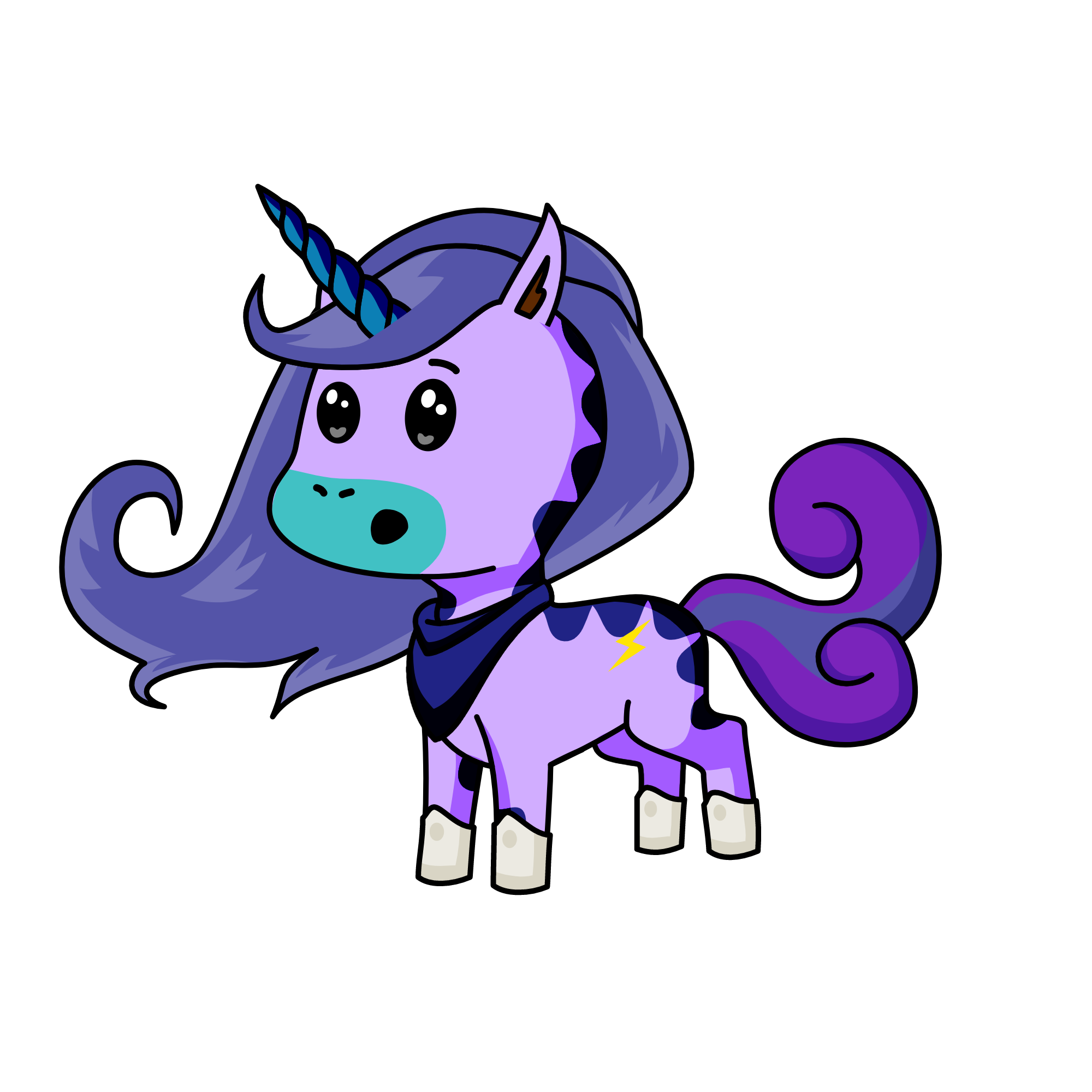moon light, the unicorn
