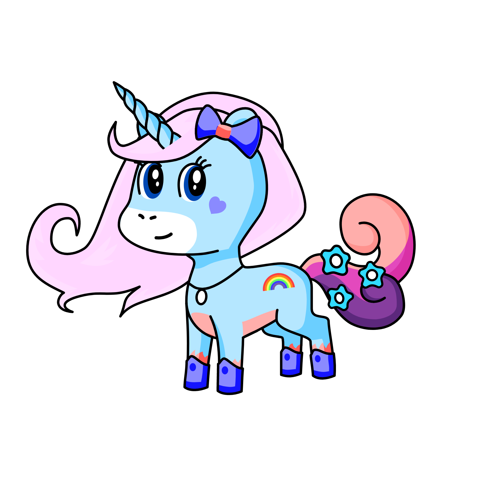 Hye-Un , the unicorn