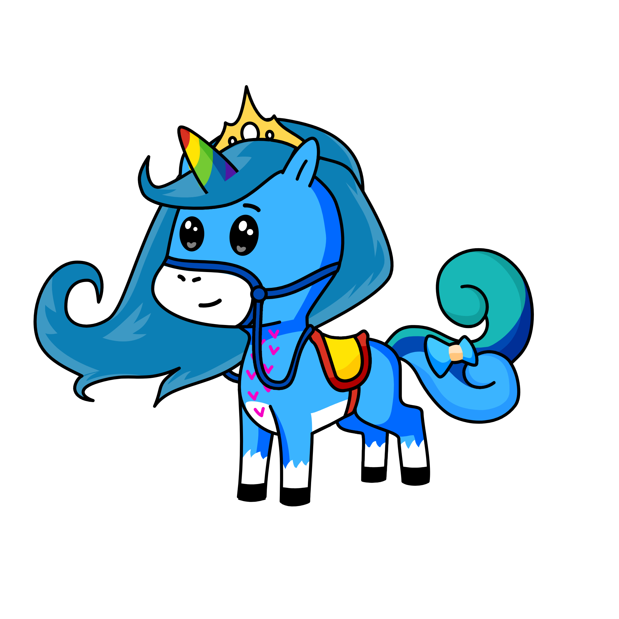 BLUECORN, the unicorn