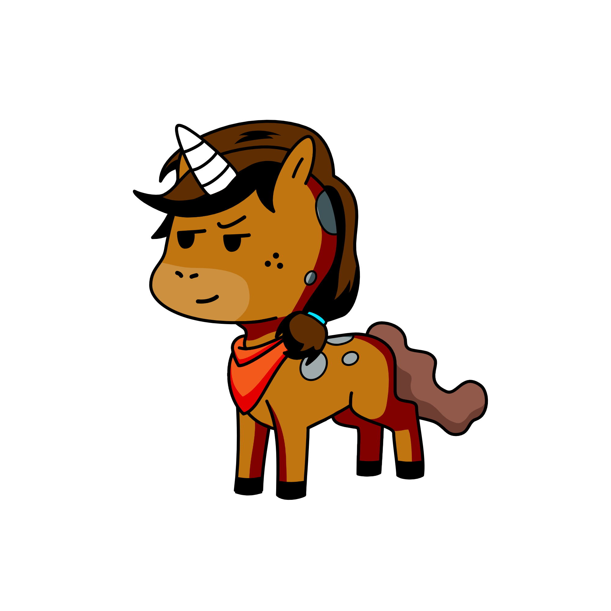Izzie, the unicorn
