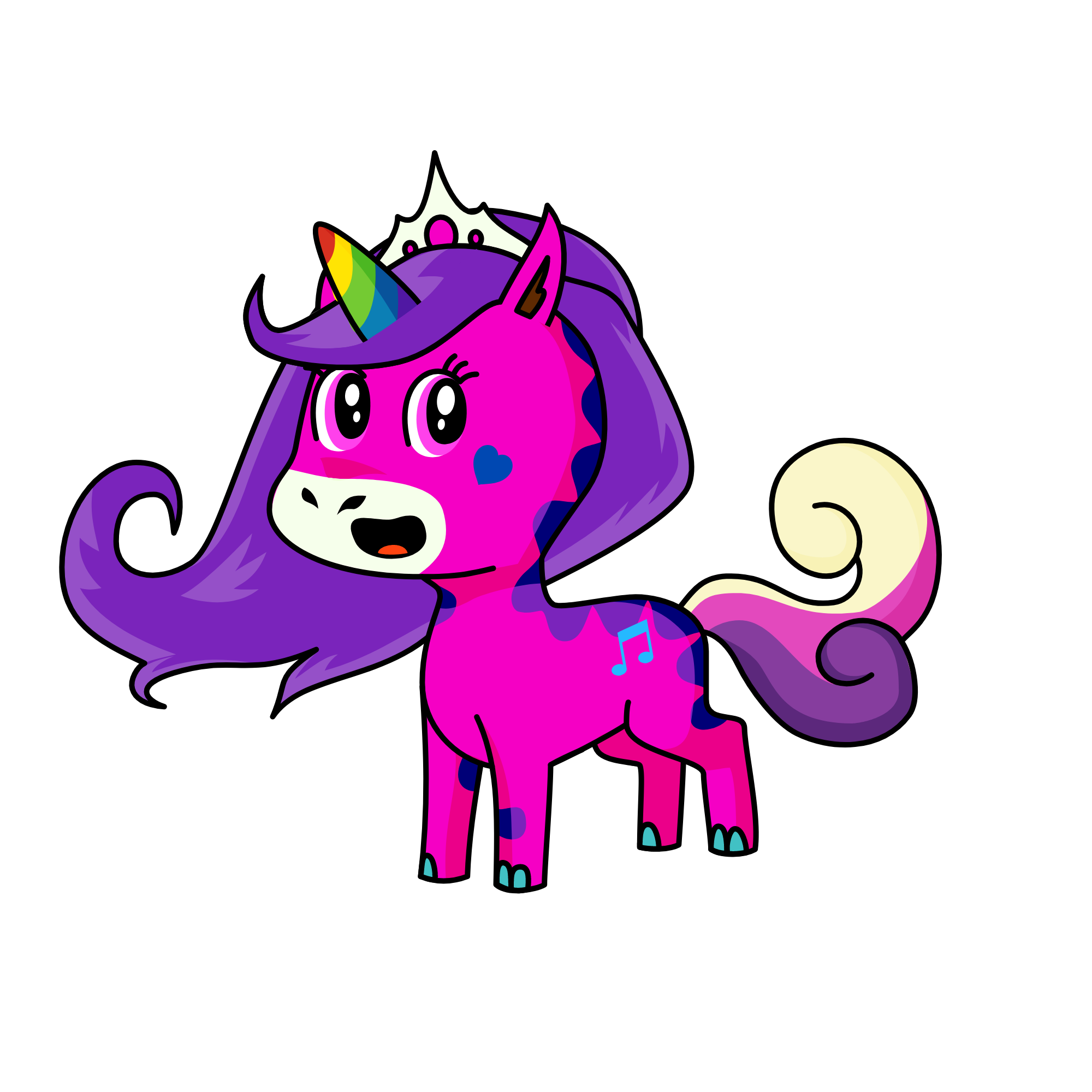 evelestte ama musica, the unicorn