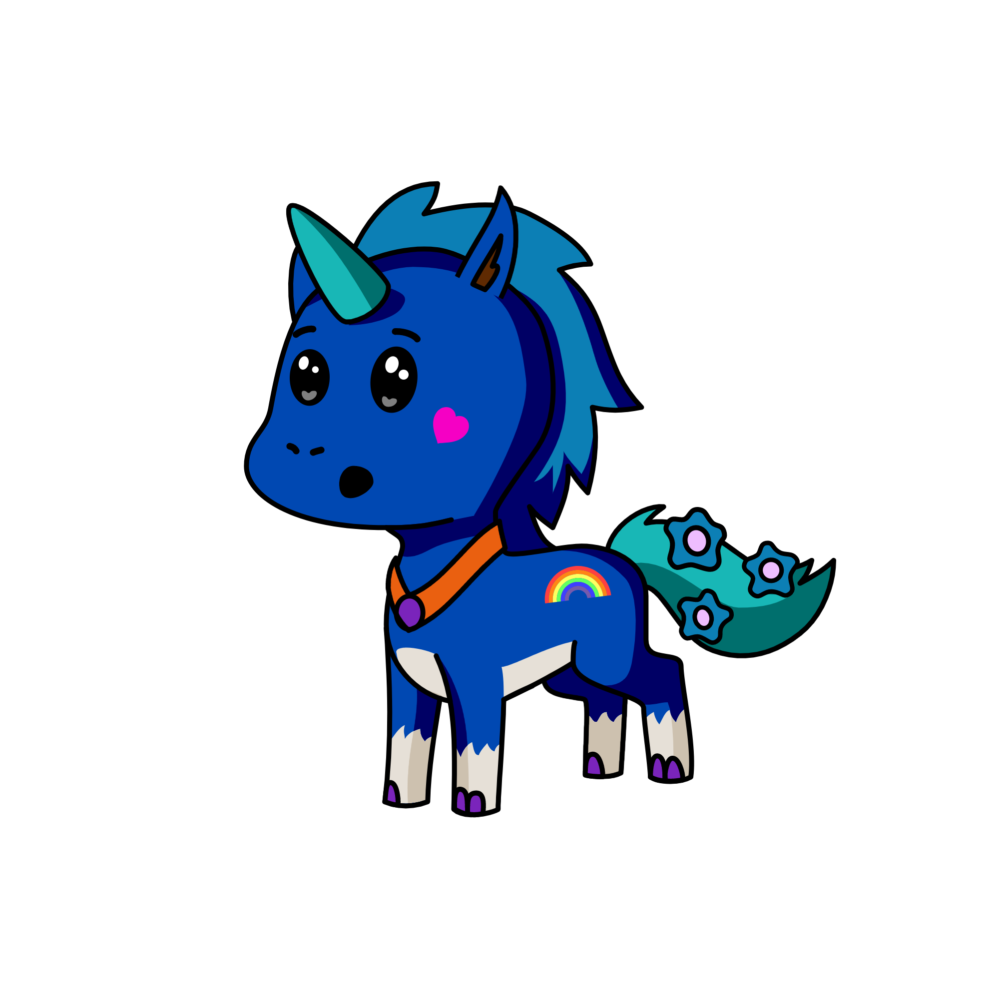 bluebell, the unicorn