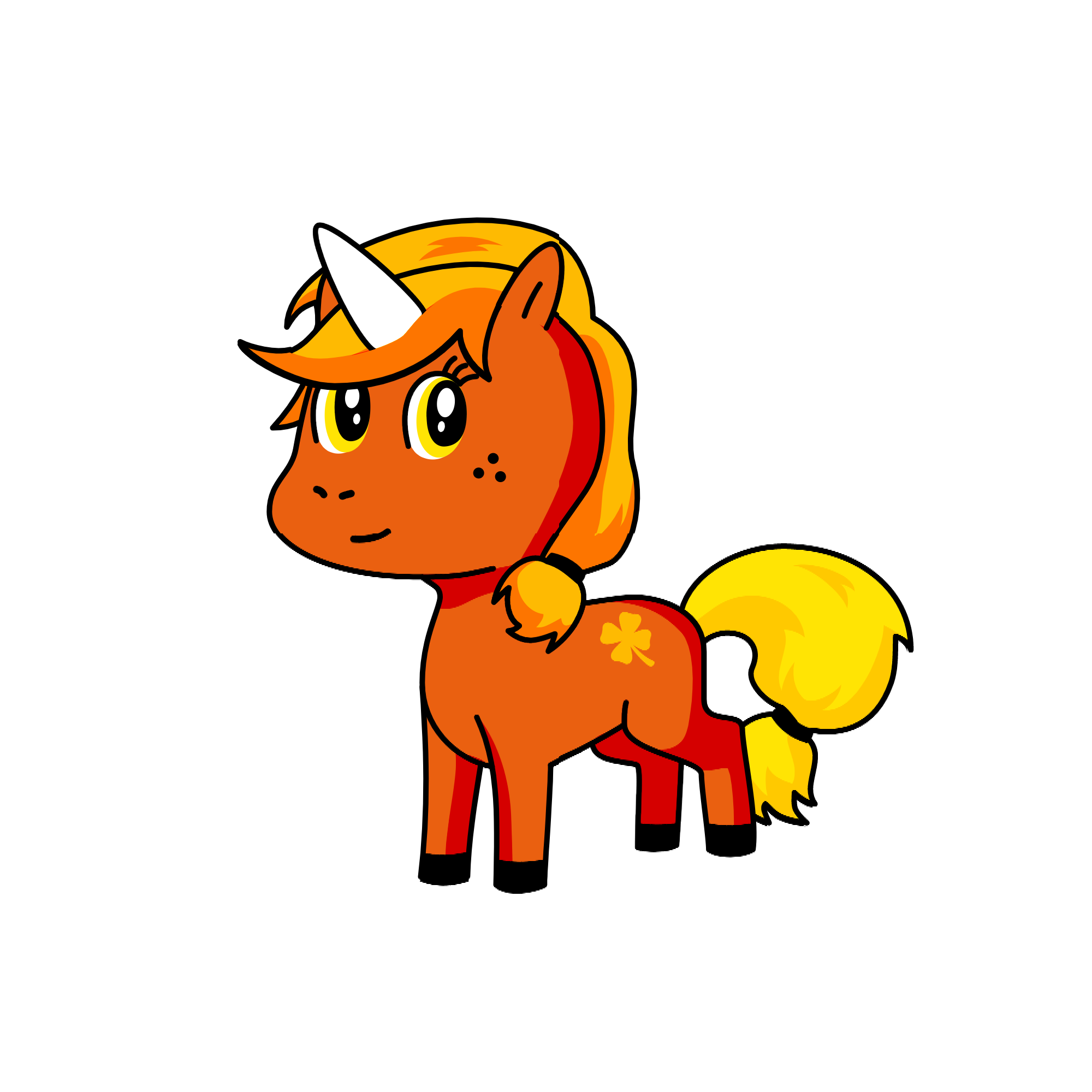 Apple jack, the unicorn