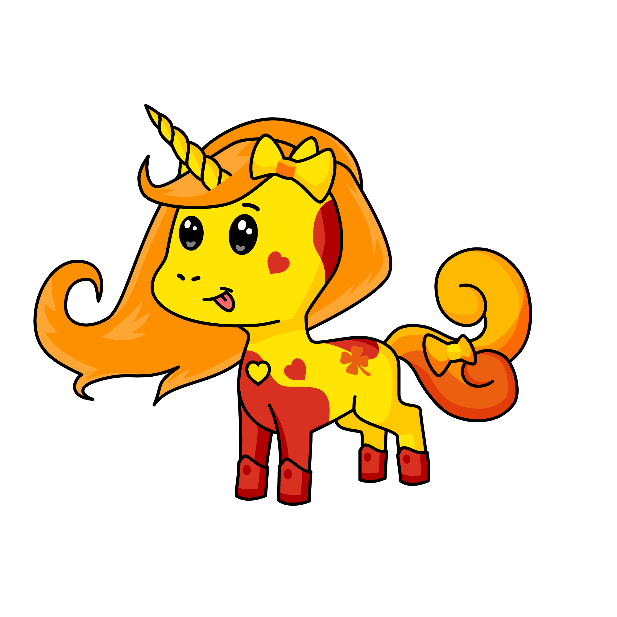 MILLENA, the unicorn