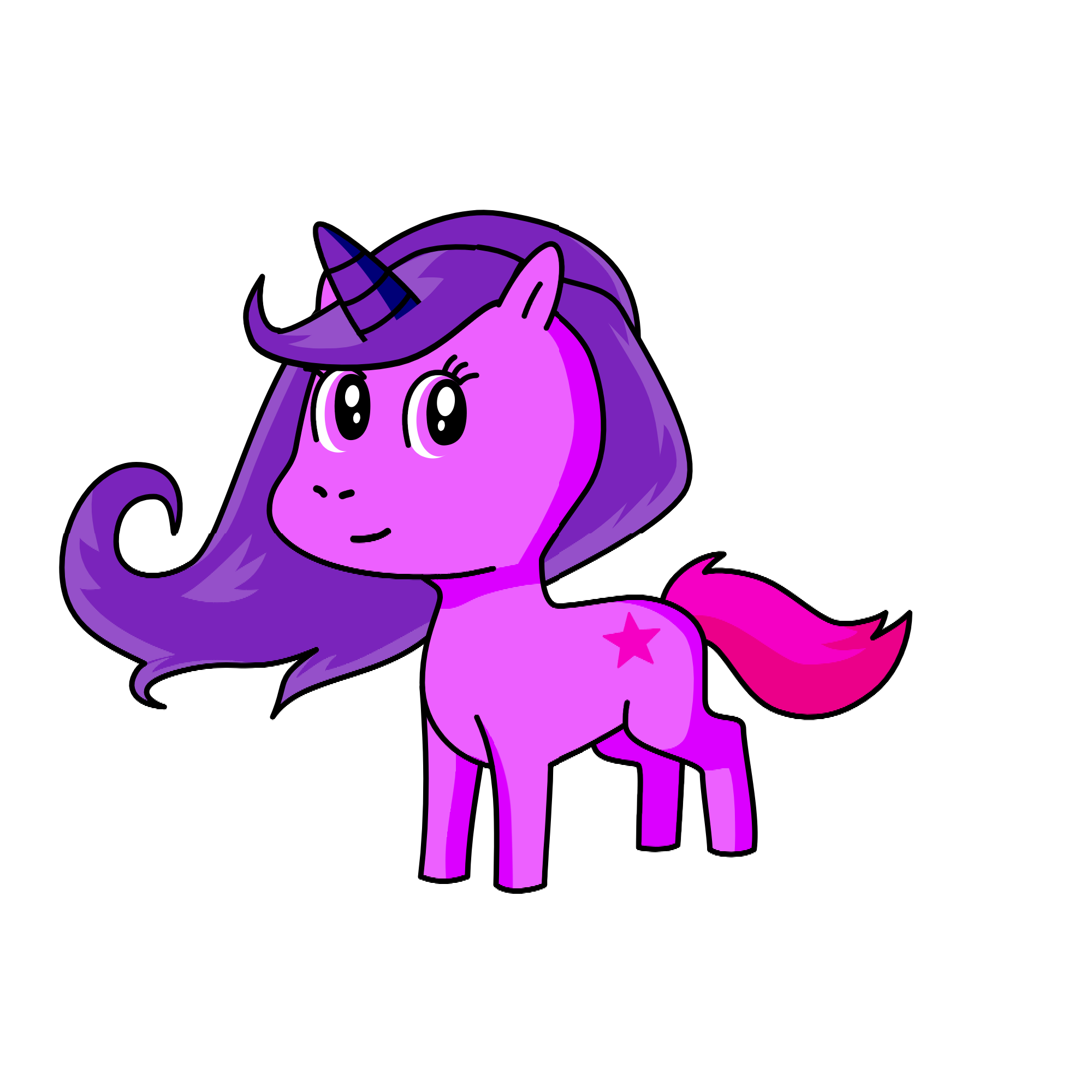 Twilight, the unicorn