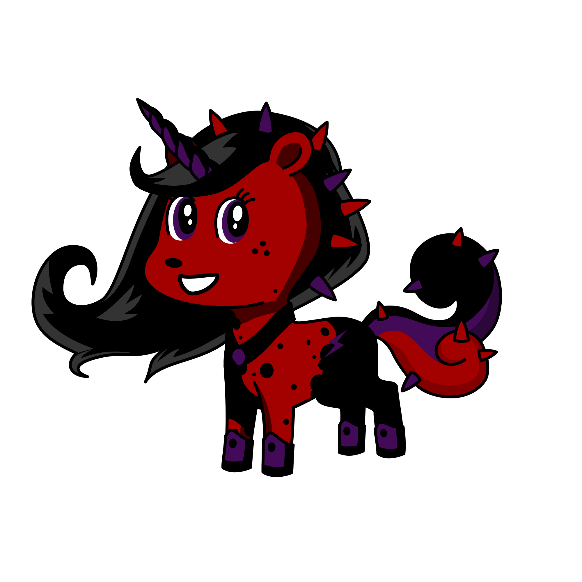 Devillia, the unicorn