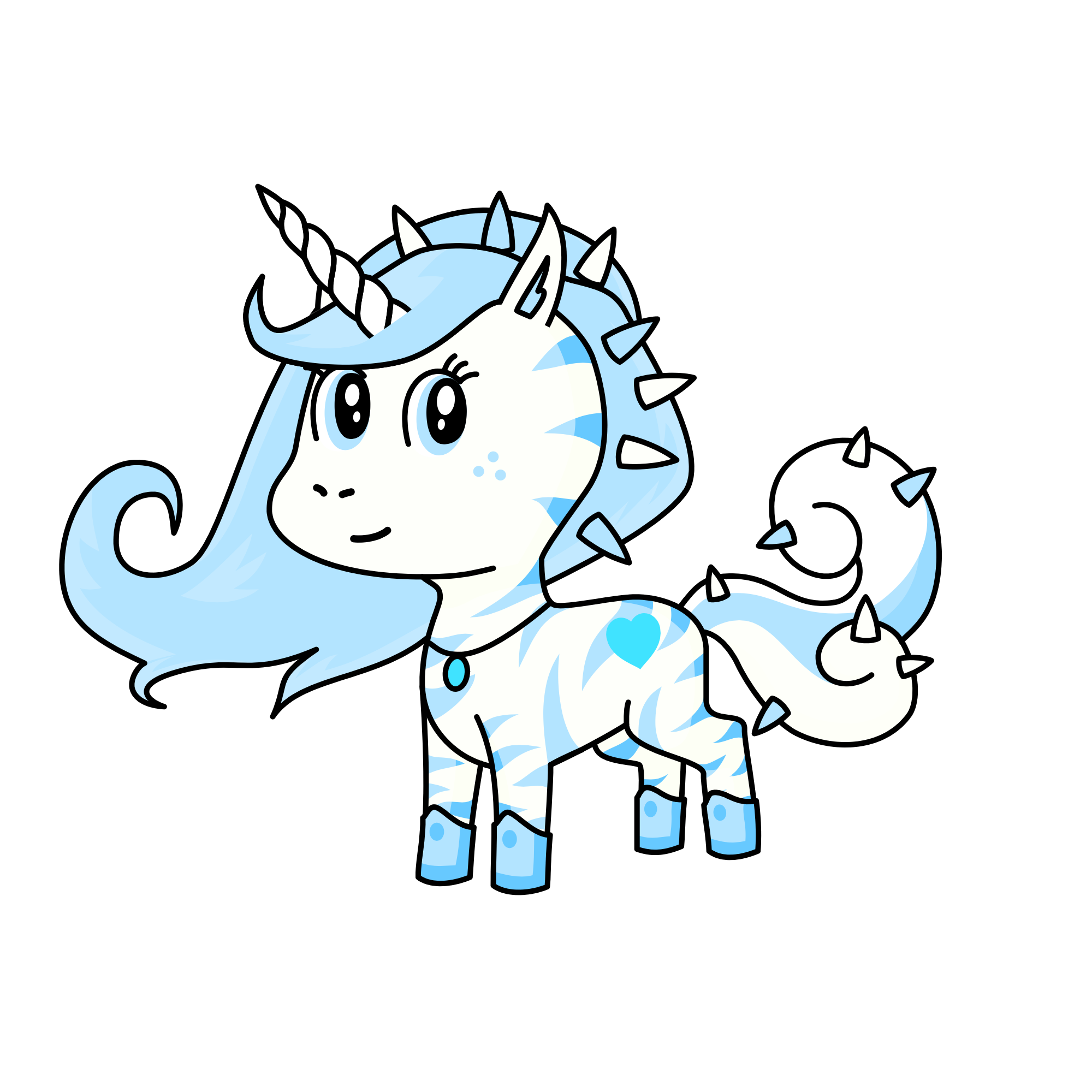Rain, the unicorn