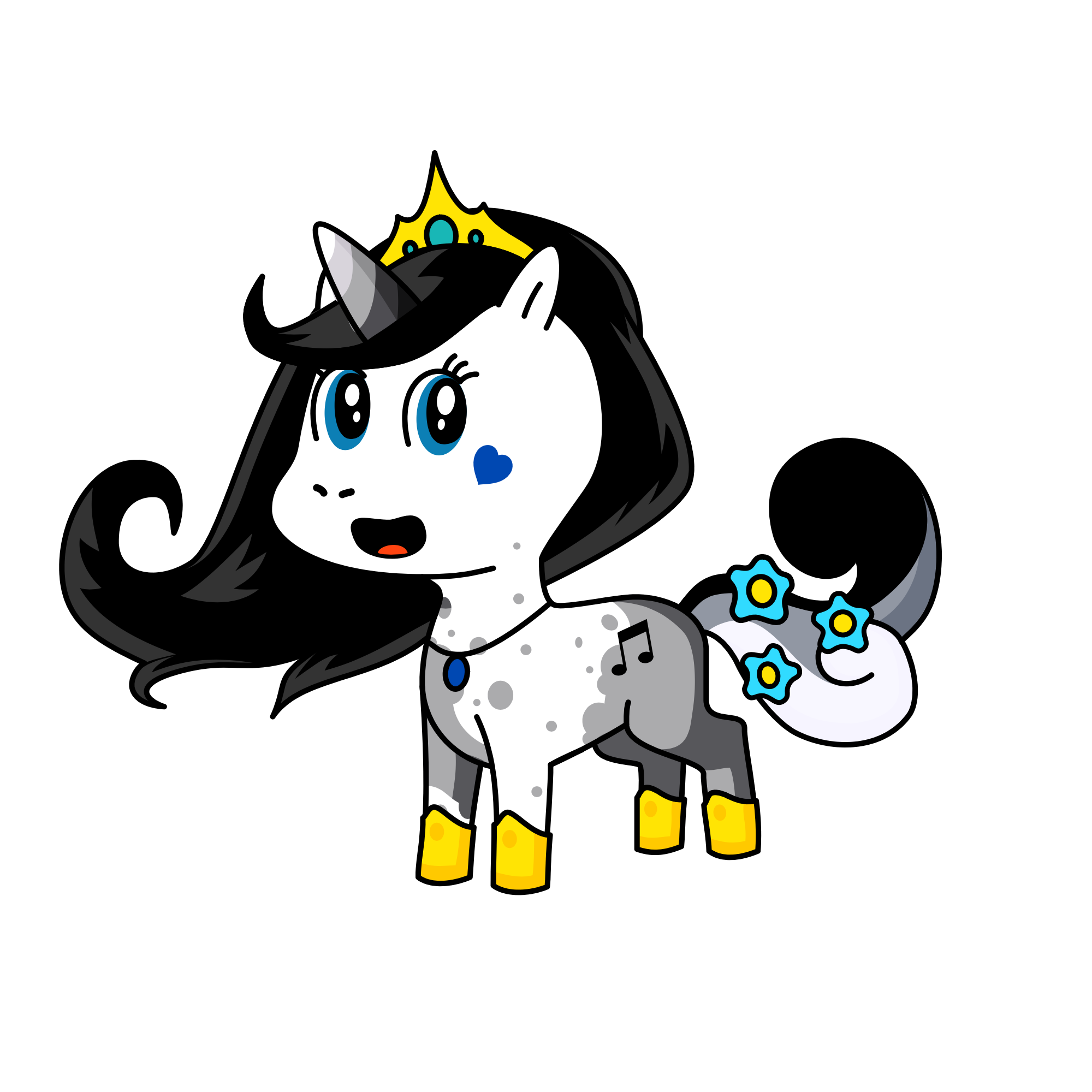Paris, the unicorn