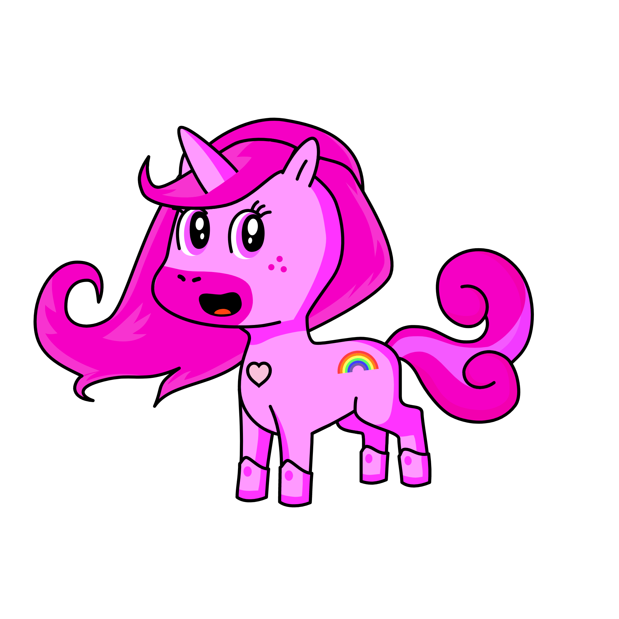 Pinkie Pie, the unicorn