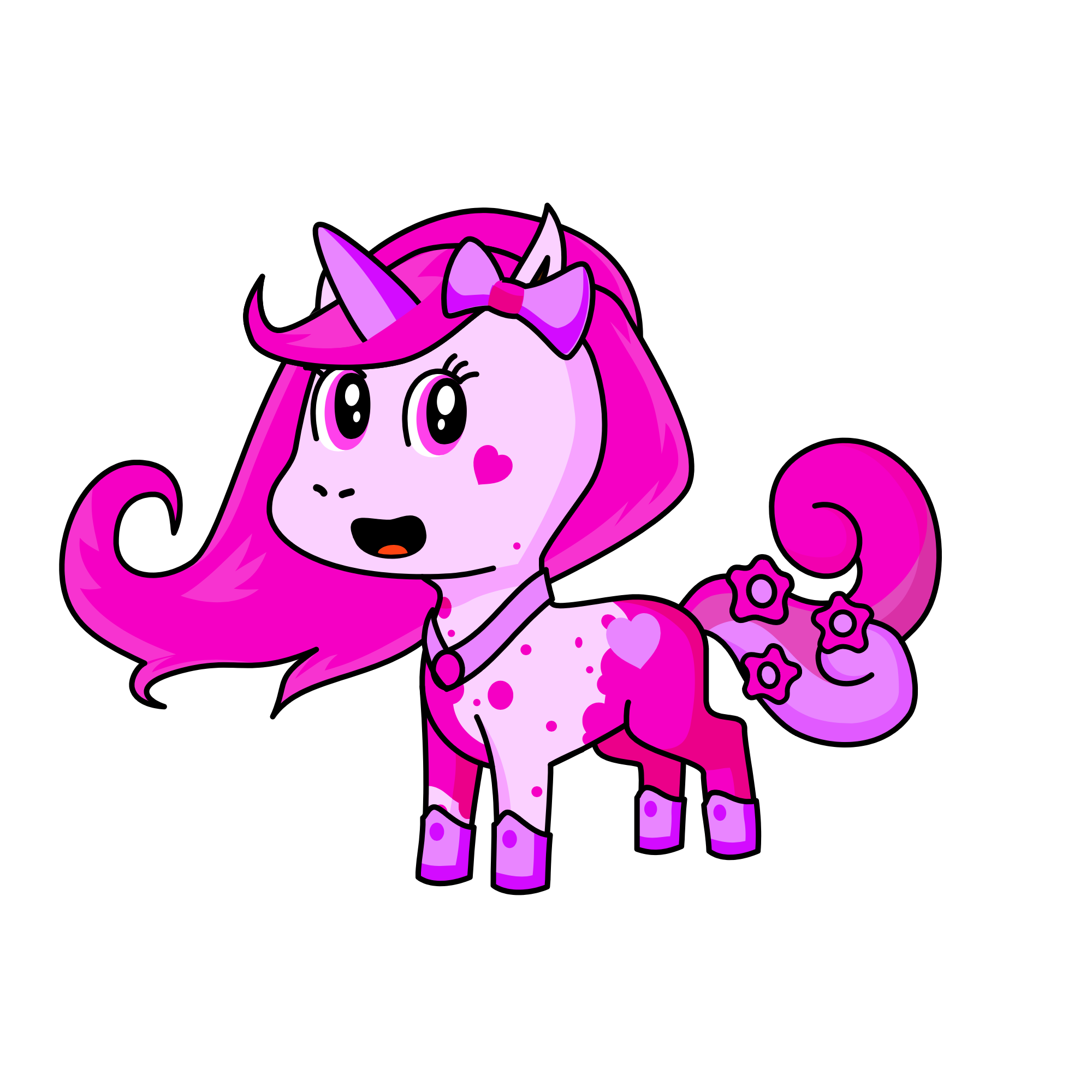 PINKKKKKKK, the unicorn