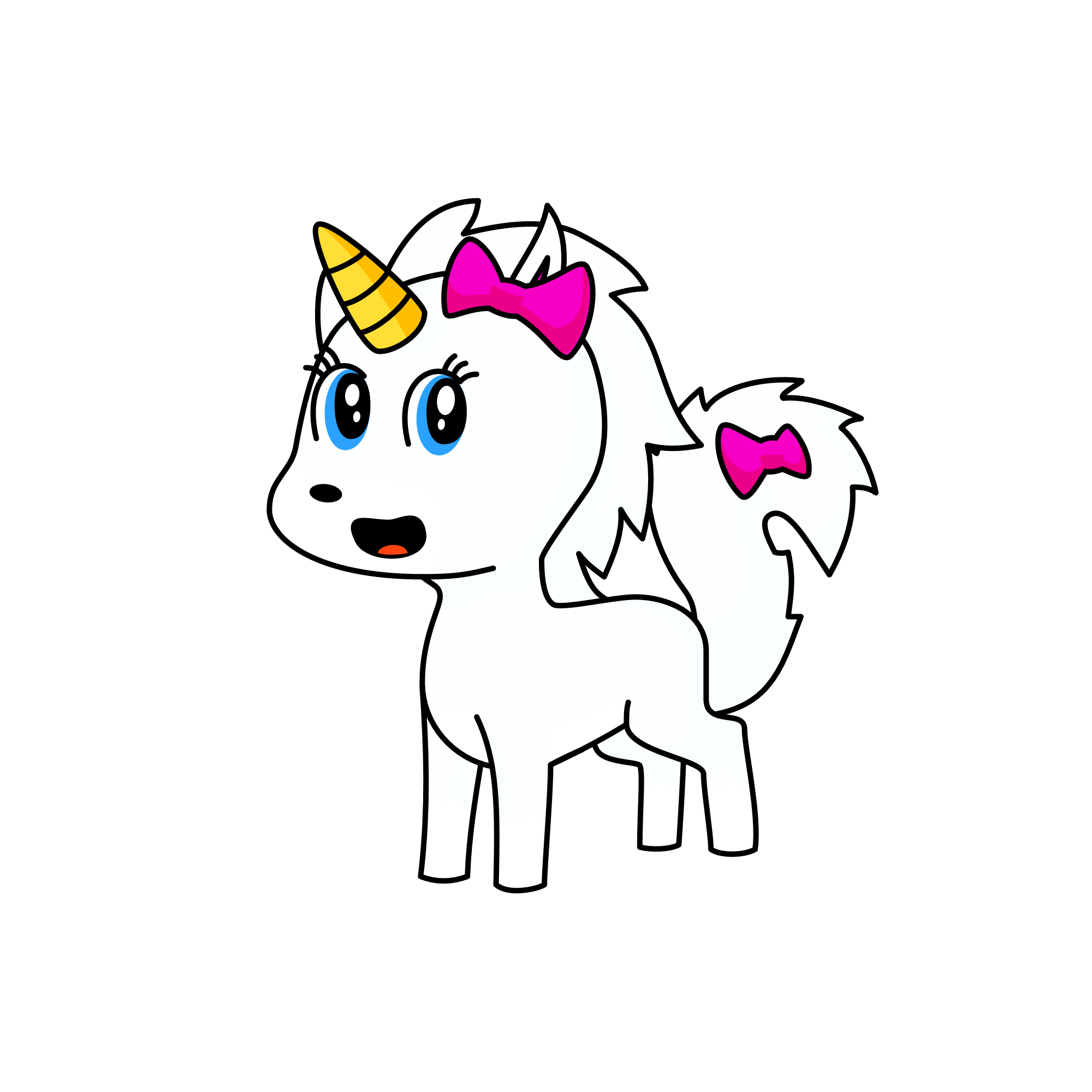 Gidget, the unicorn