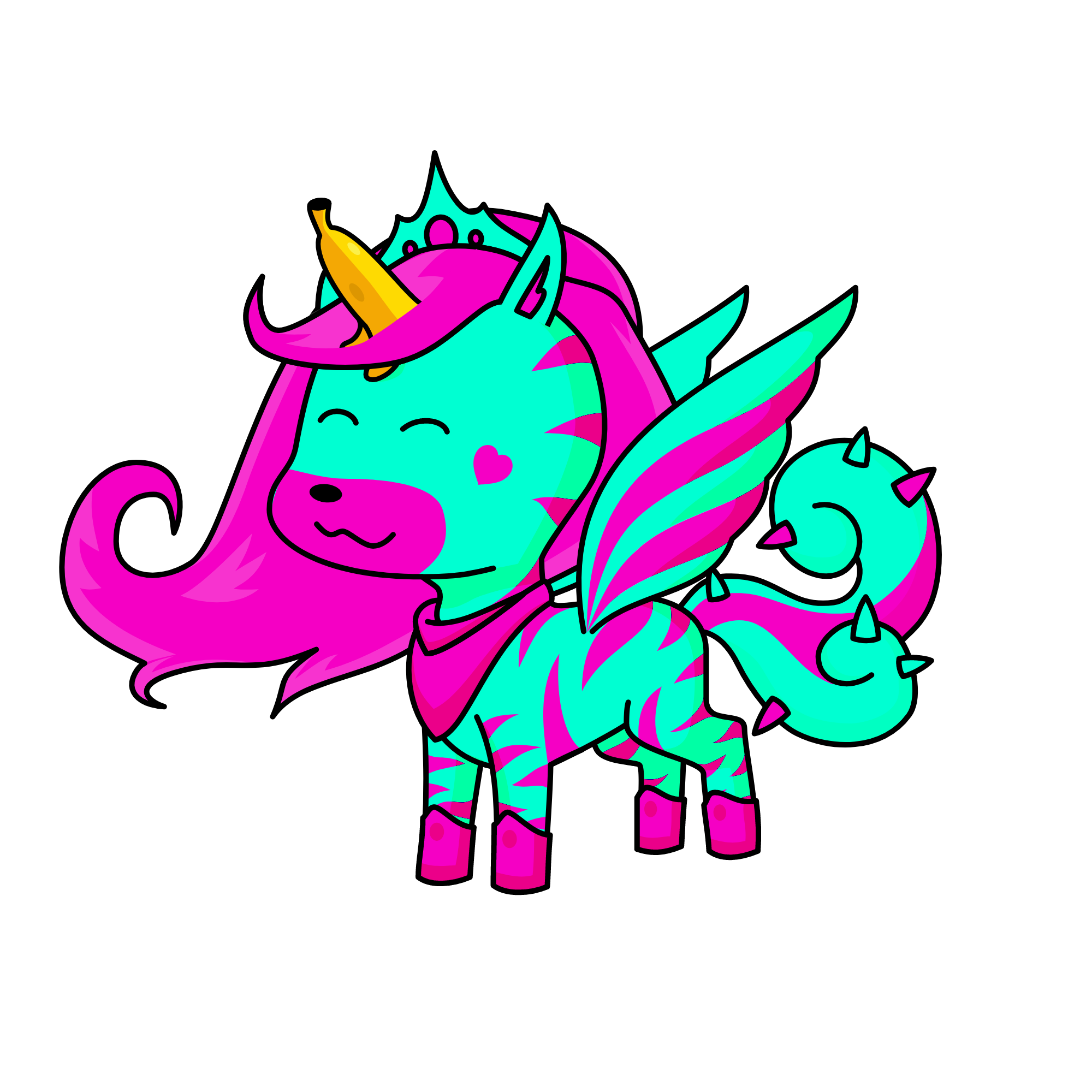 BeautyBelle, the unicorn