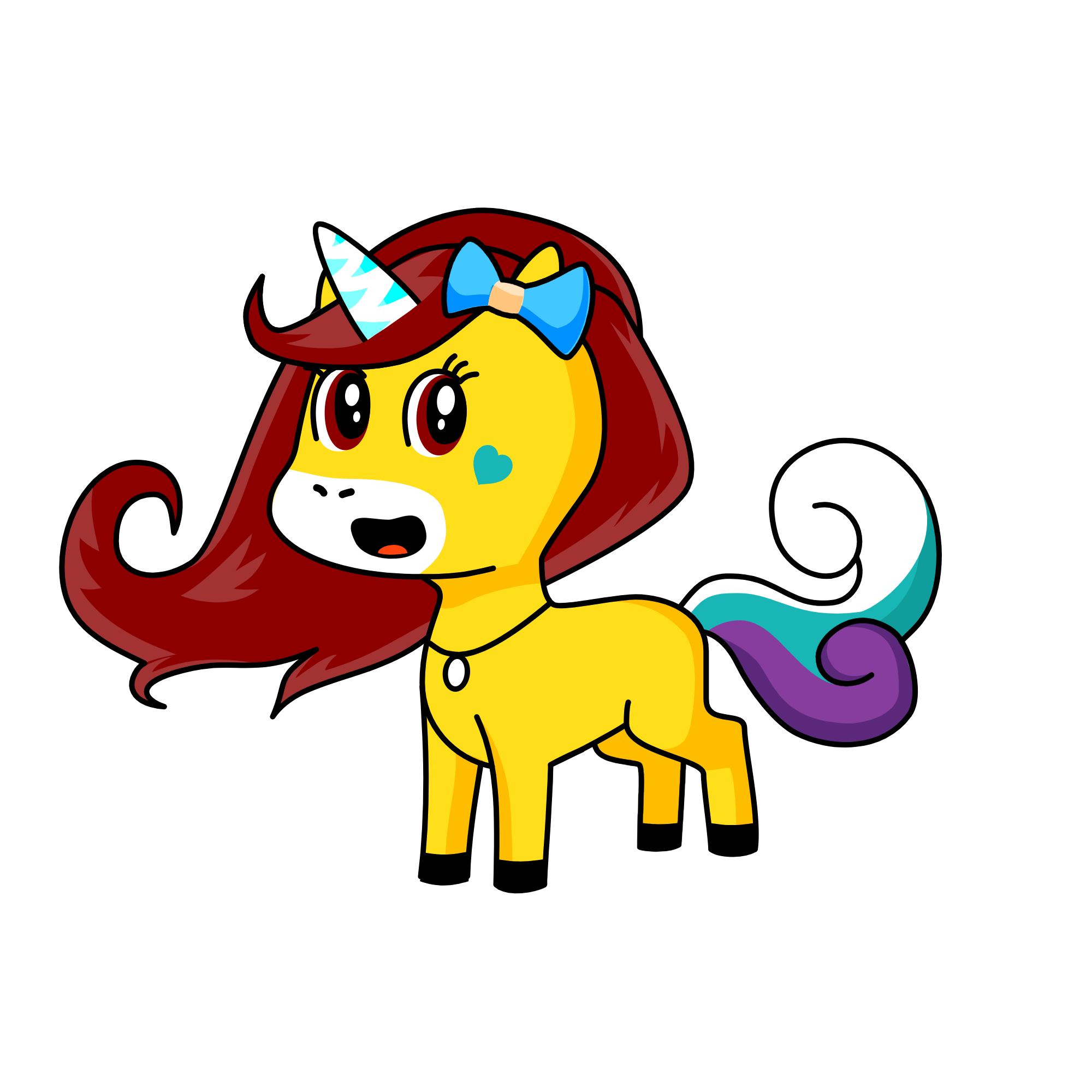 sunshine, the unicorn