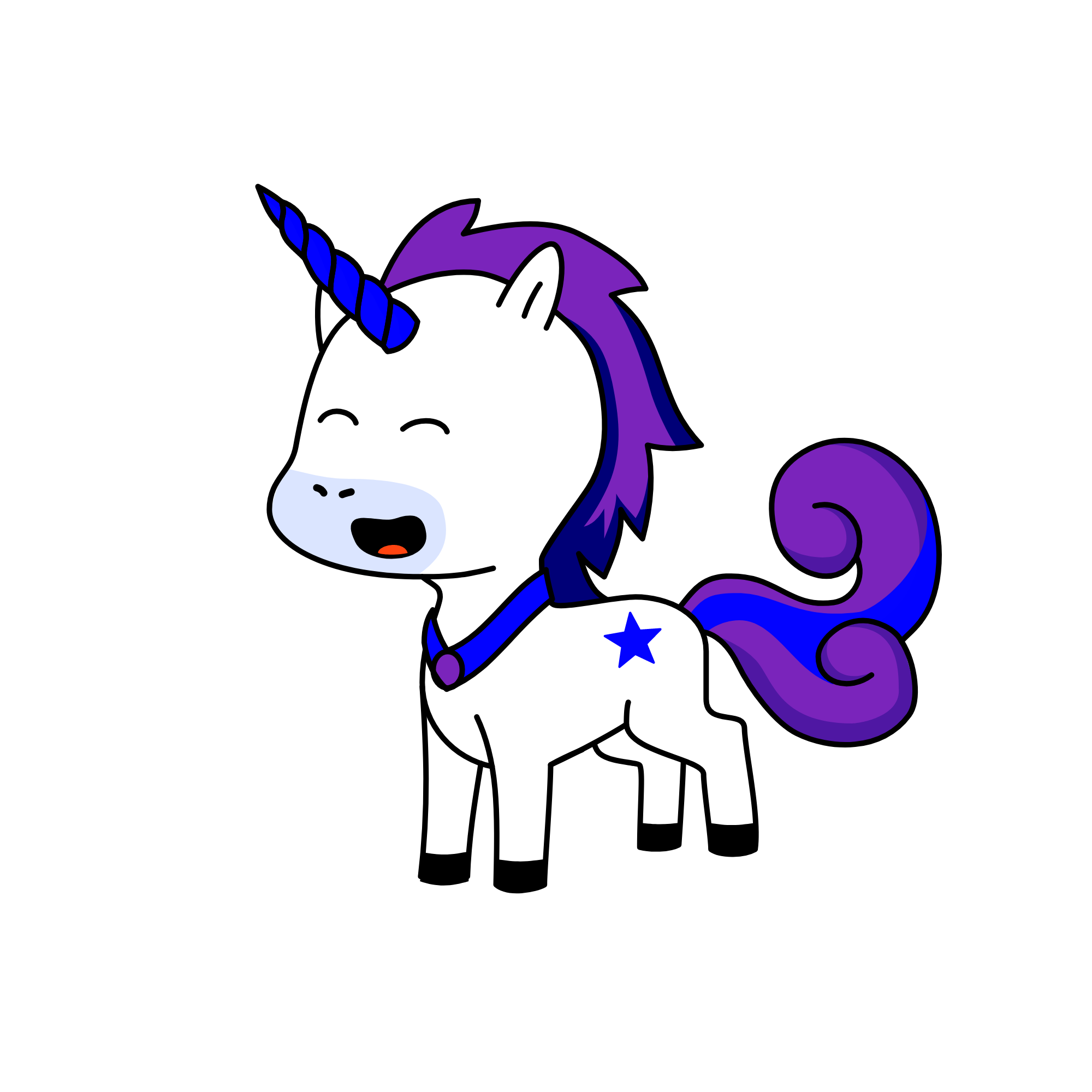 Stella, the unicorn