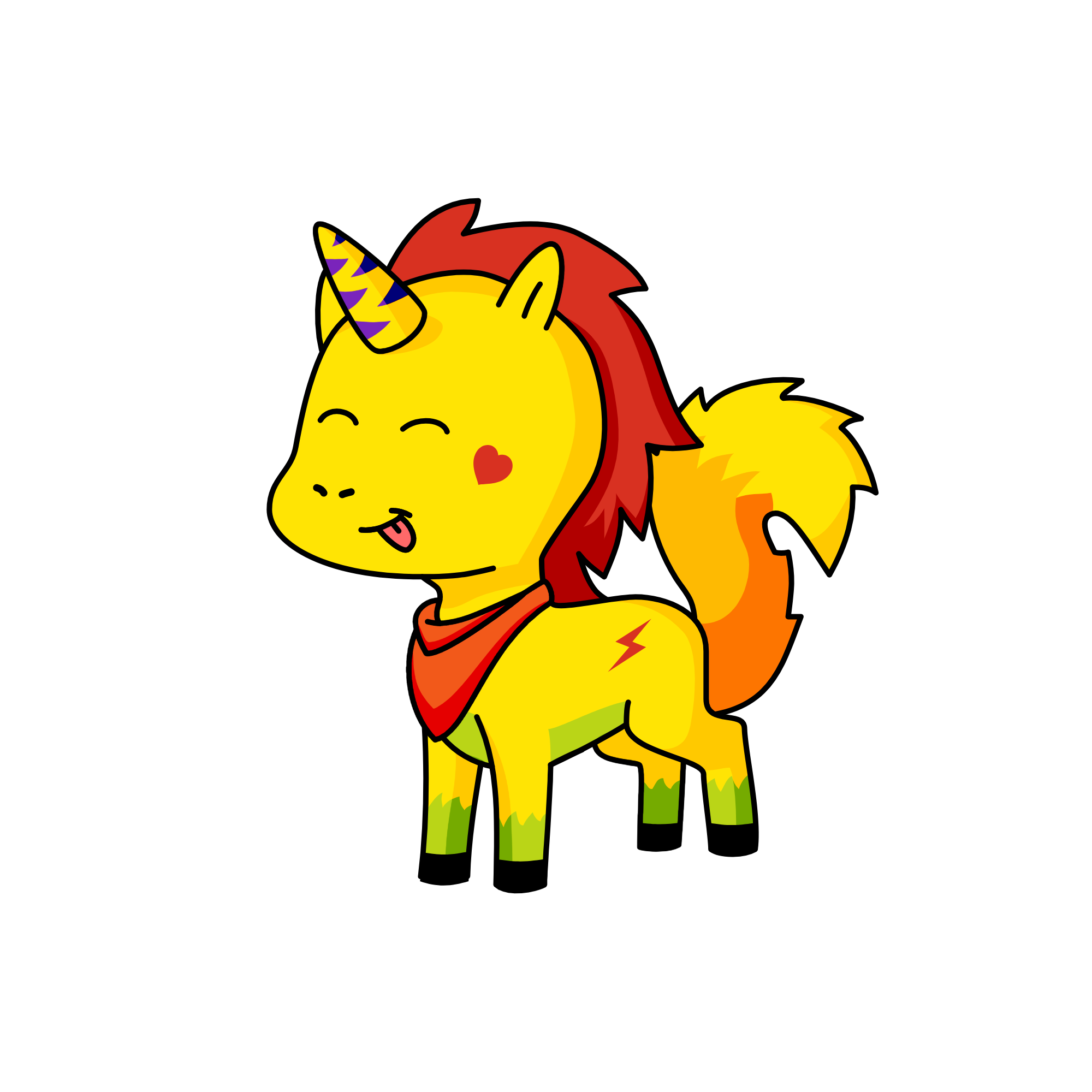 flash, the unicorn