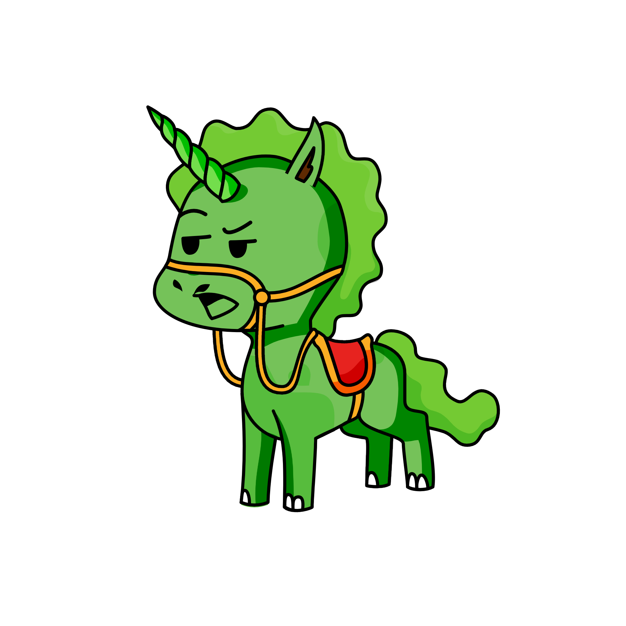 clover, the unicorn