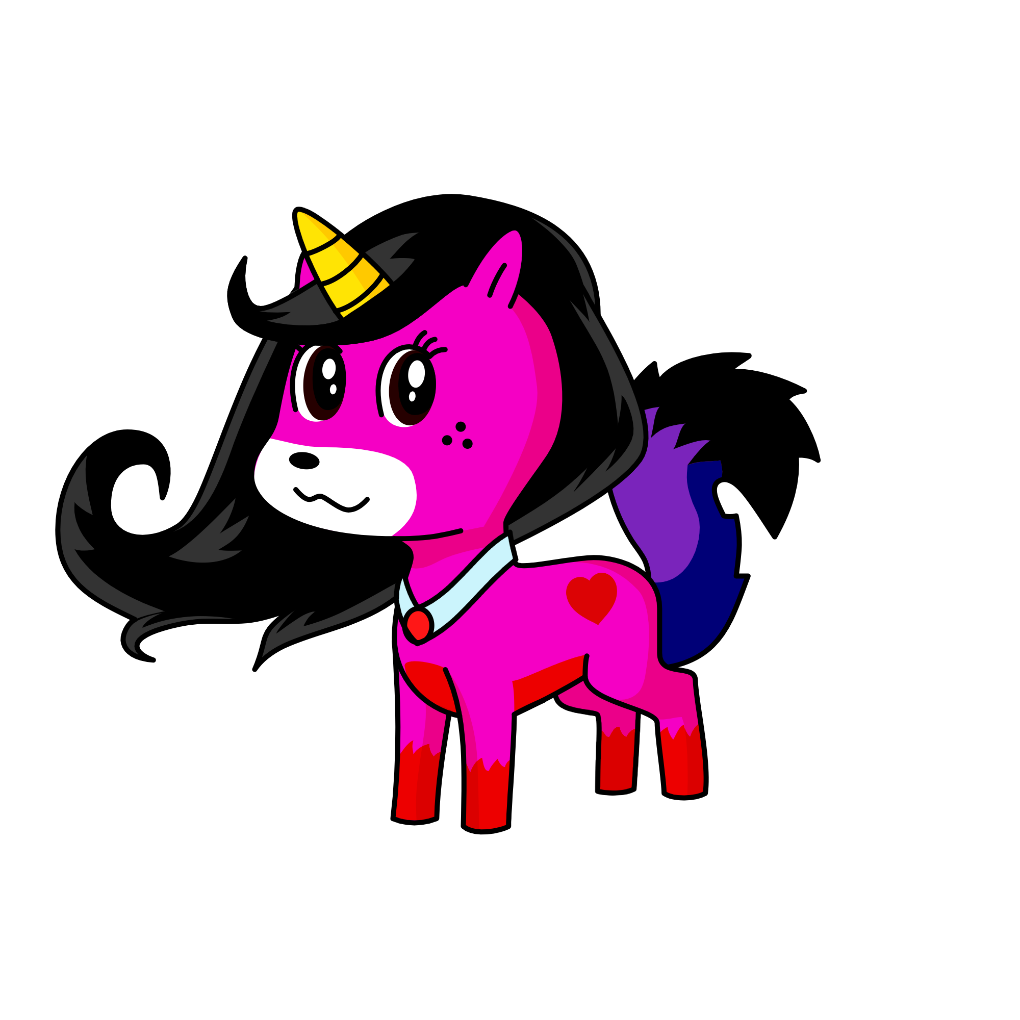 foxy, the unicorn