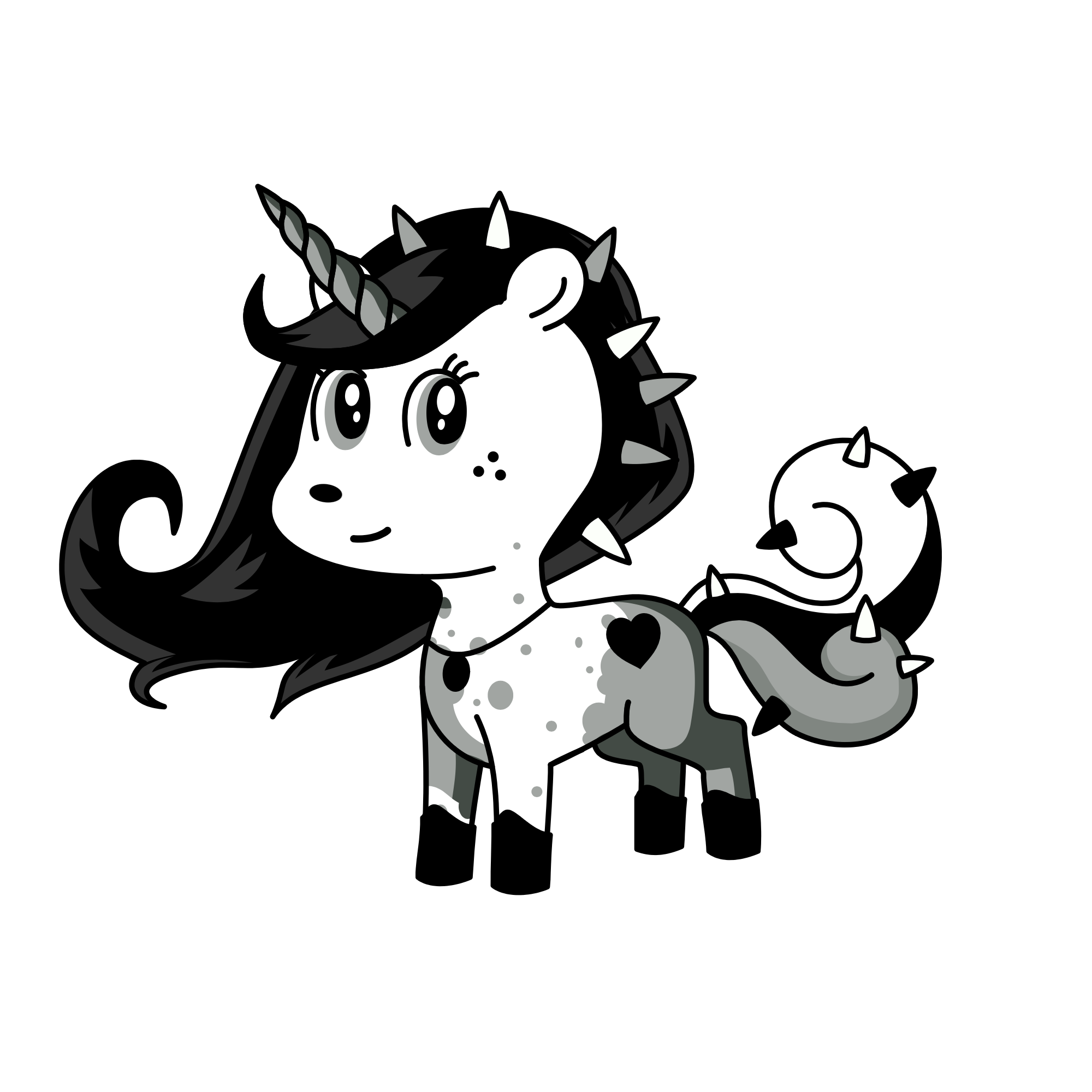 Luna, the unicorn