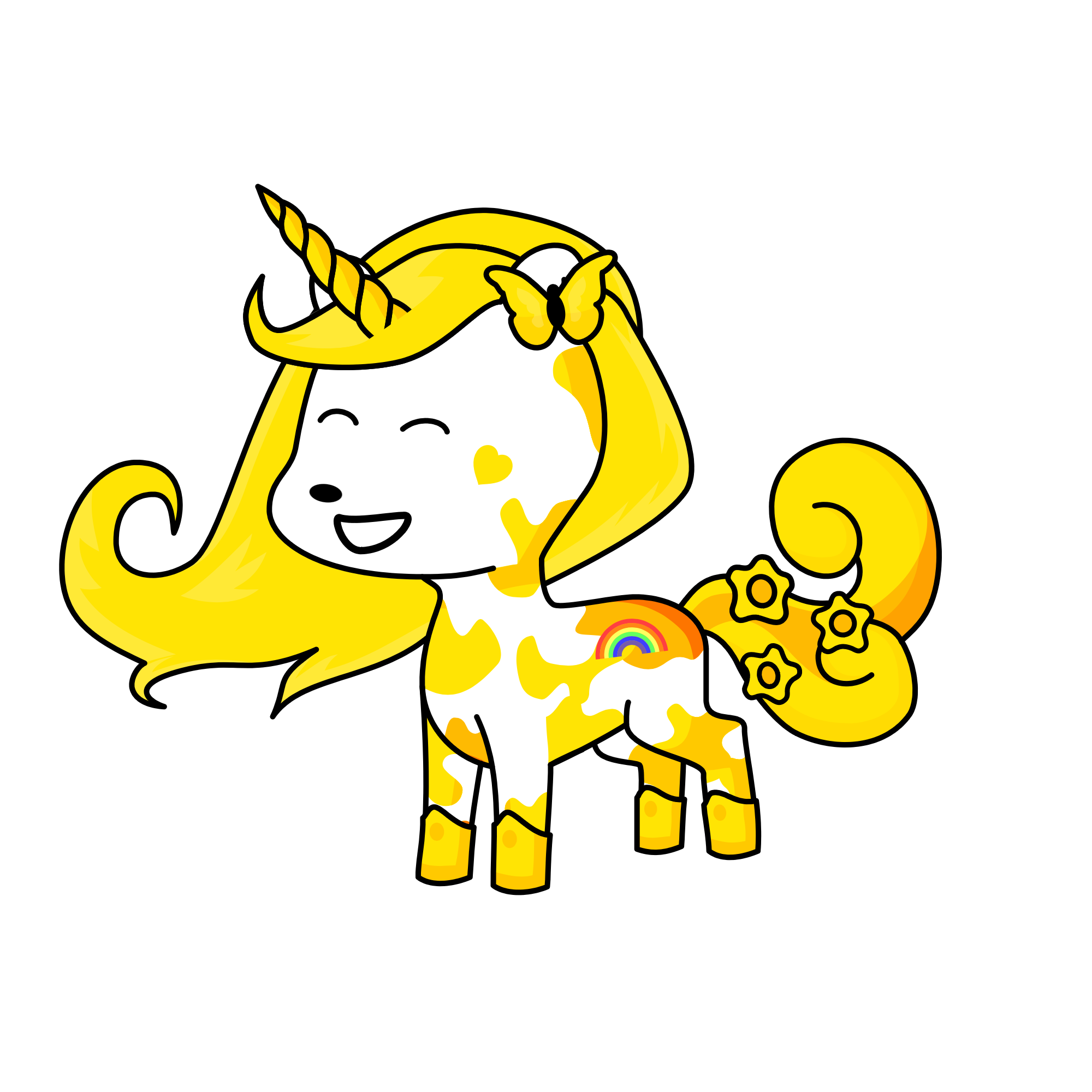 Joy, the unicorn