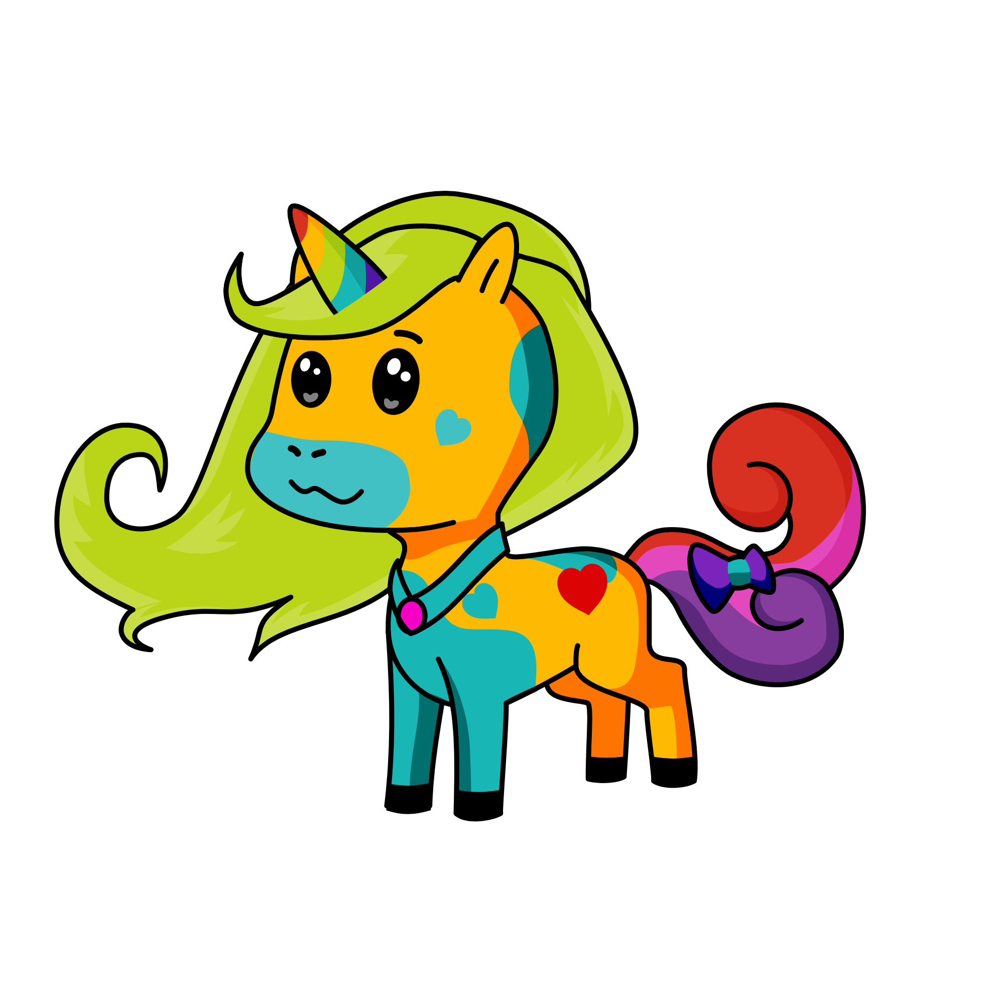 Happiness , the unicorn