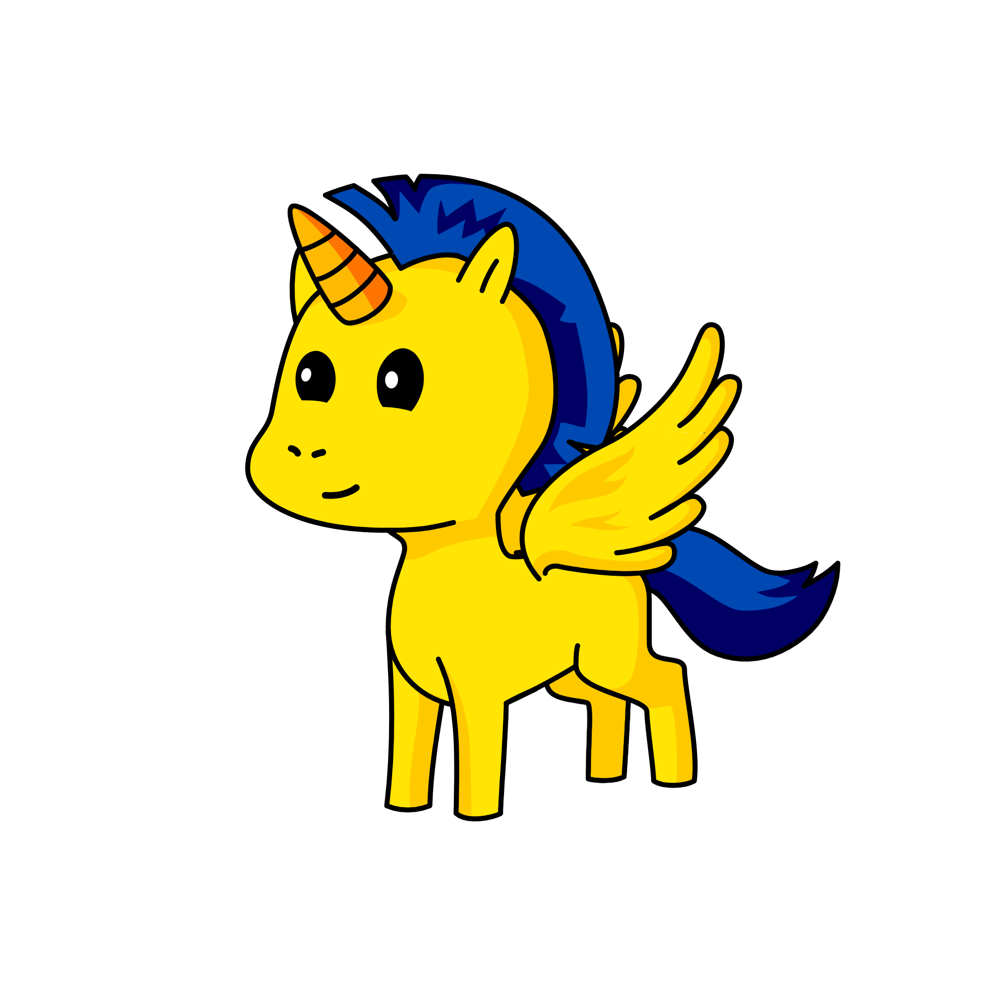 flash, the unicorn