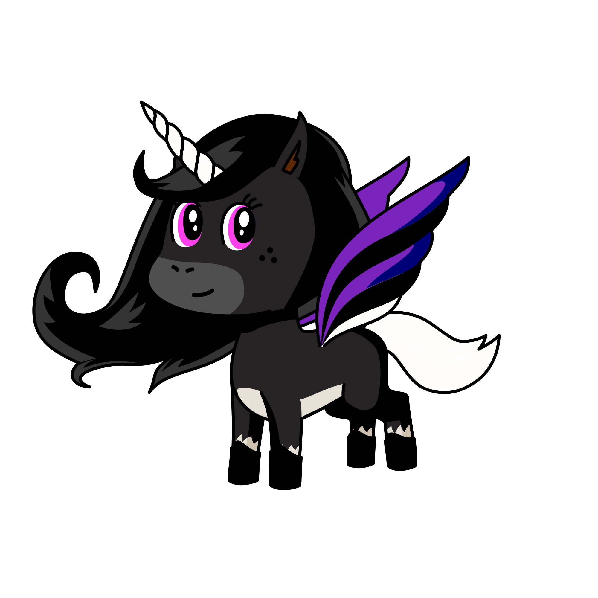 Moon, the unicorn