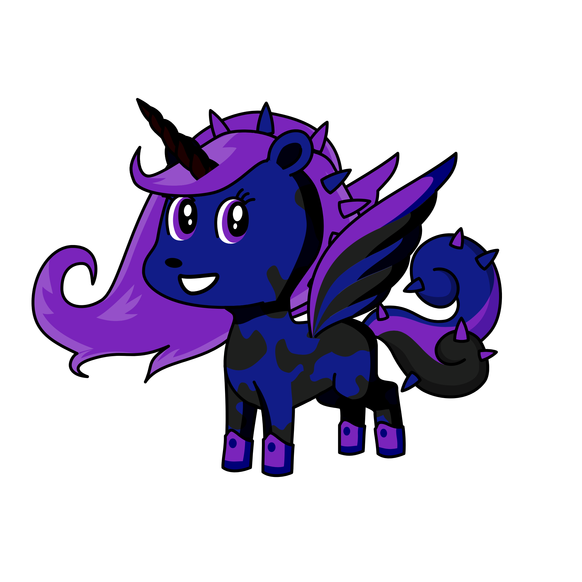 Midnight, the unicorn